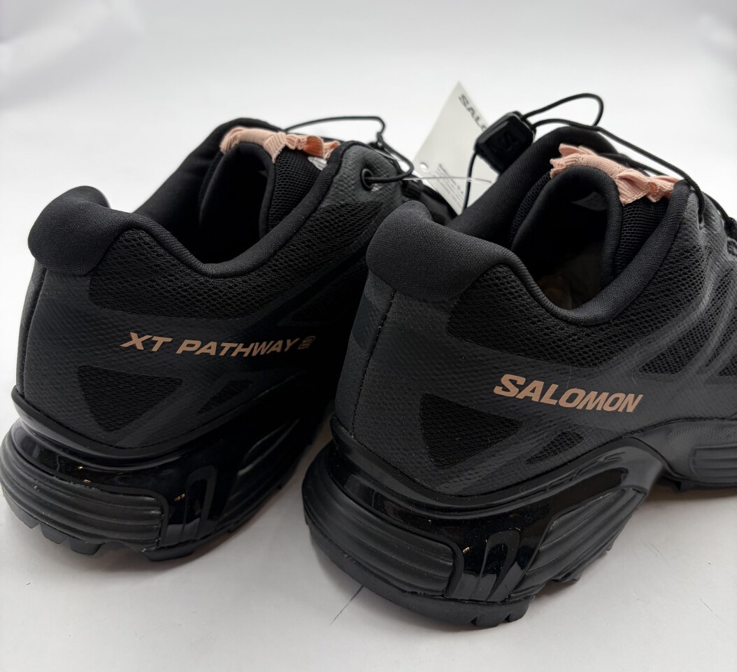 SALOMON XT-PATHWAY 2 SATIN 477950 BLACK/ MAHOGANY ROSE SZ 7 EURO 38 2/3