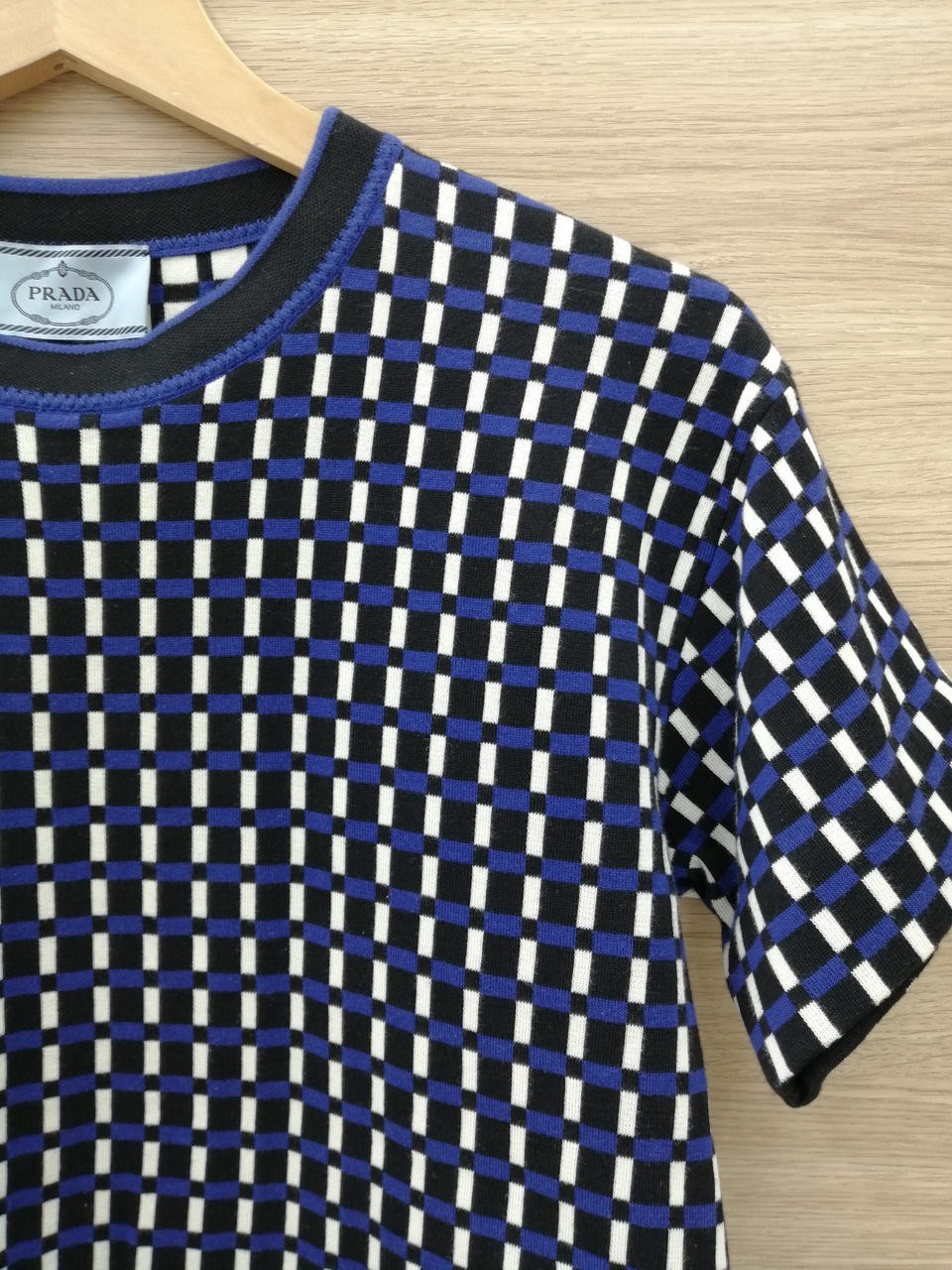Prada Italy Cotton Women’s Top Size 38, Elegant, All-Season, 20in