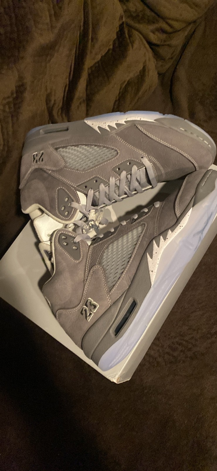 Size 12 – Air Jordan 5 Retro 2026 Wolf Grey