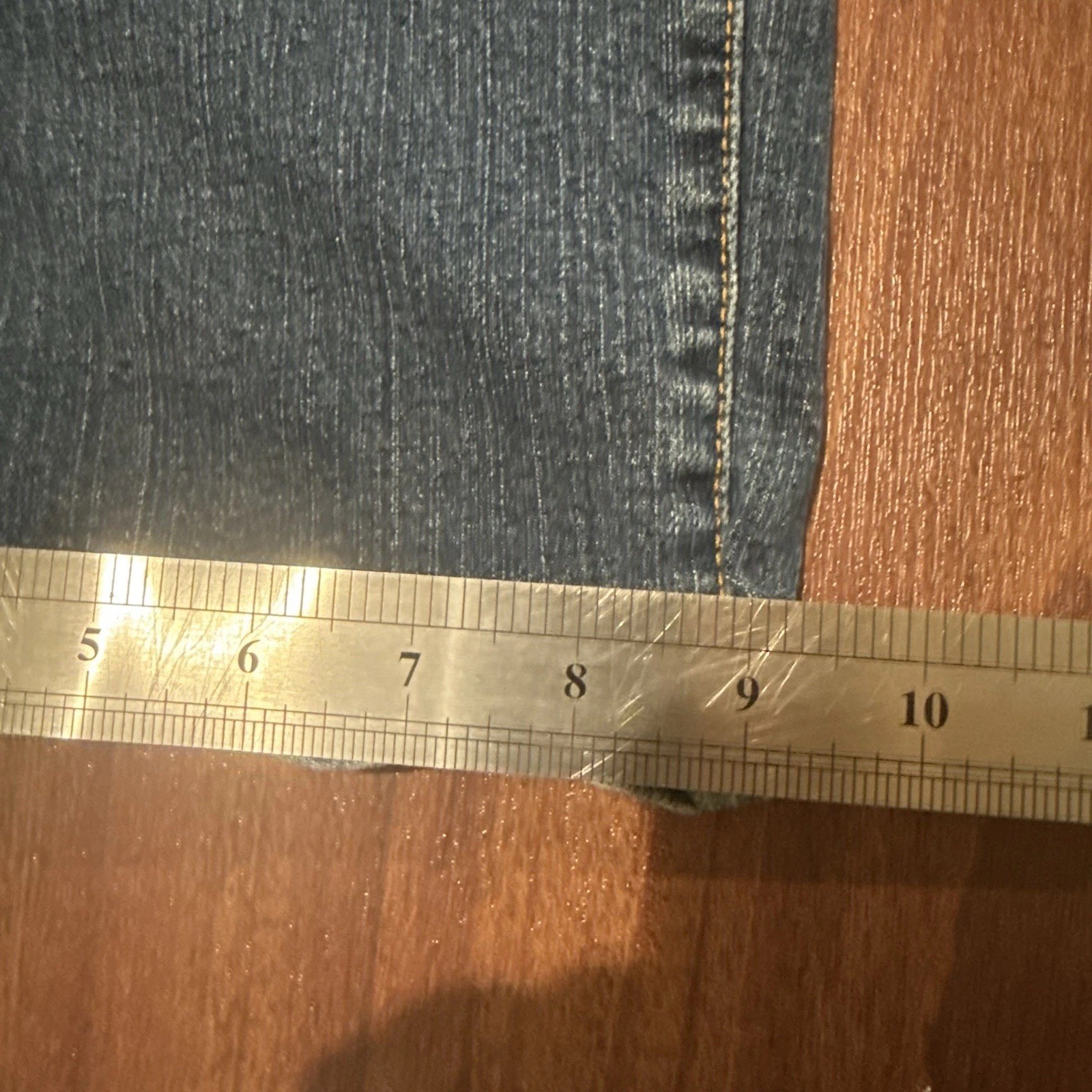 Lucky Brand Men Size 36 Straight Fit Blue Denim Jeans Cotton Logo 5Pocket Design