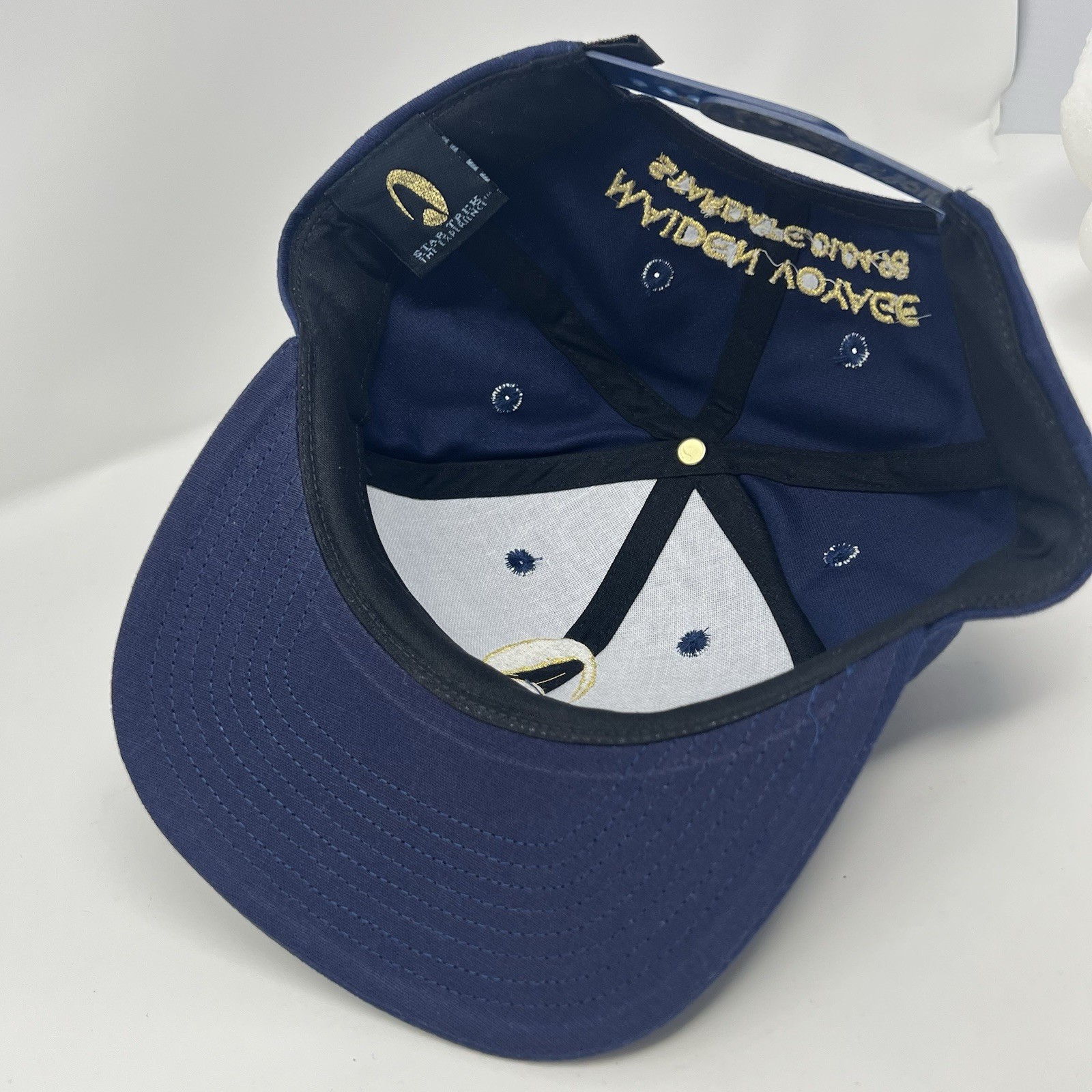 Vintage Star Trek Snapback Hat Maiden Voyage Vegas Hilton Cap Adjustable 1998