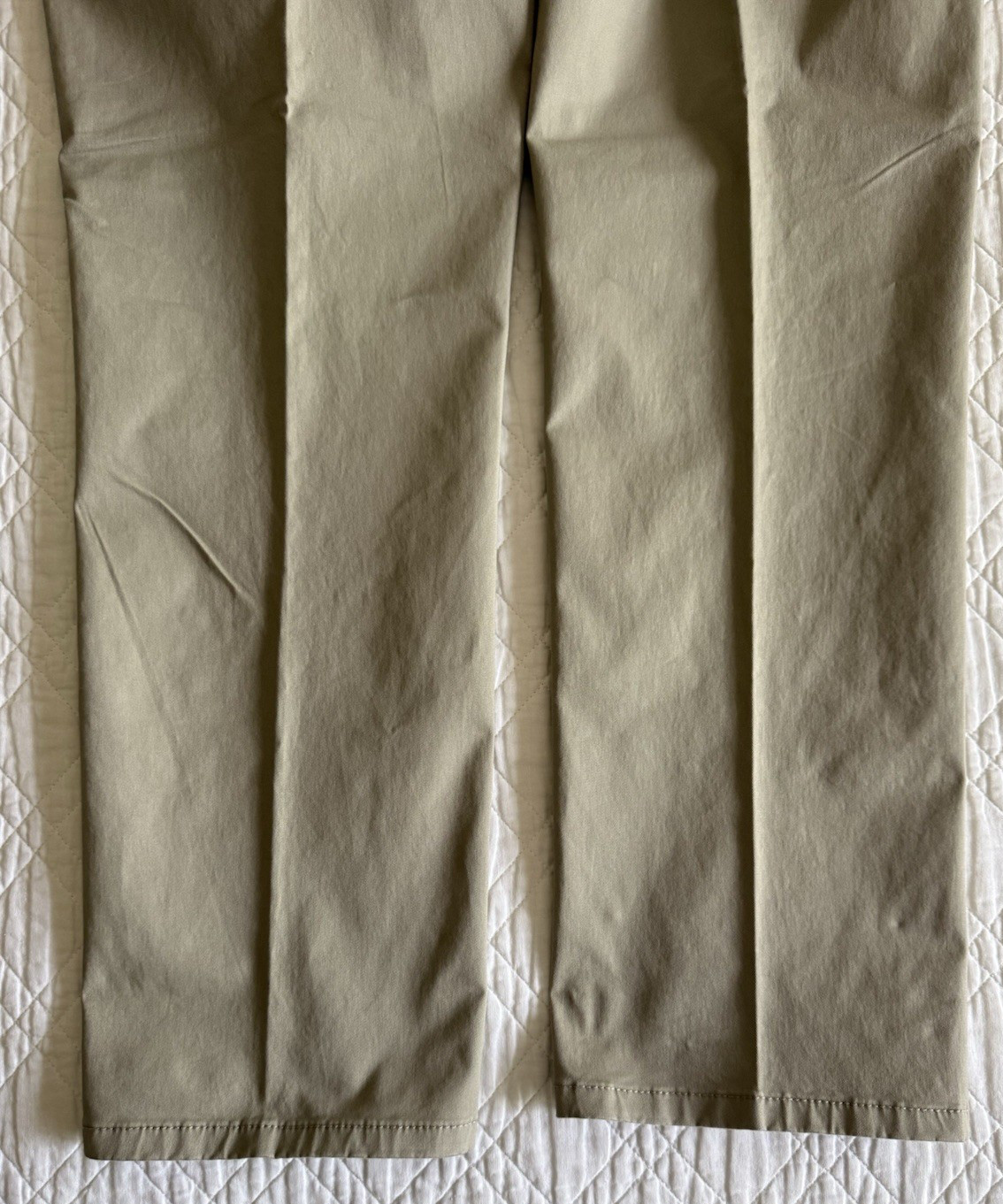 Chaps Slim Straight Fit Five Pocket Twill Pant Hampton Khaki