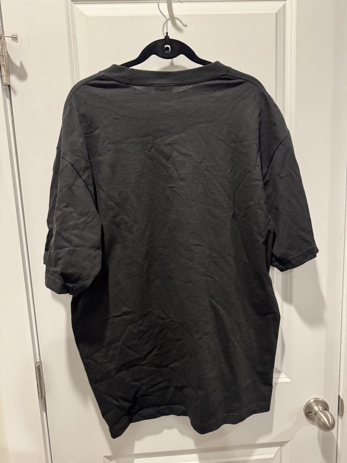 Shaka Wear Super Max Heavy Heavyweight Black Crew Neck Cotton T-Shirt XL