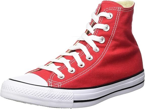 Converse All Star High Canvas Shoes Red Sneakers M9621 Size 3, 3.5, 4.5, 11
