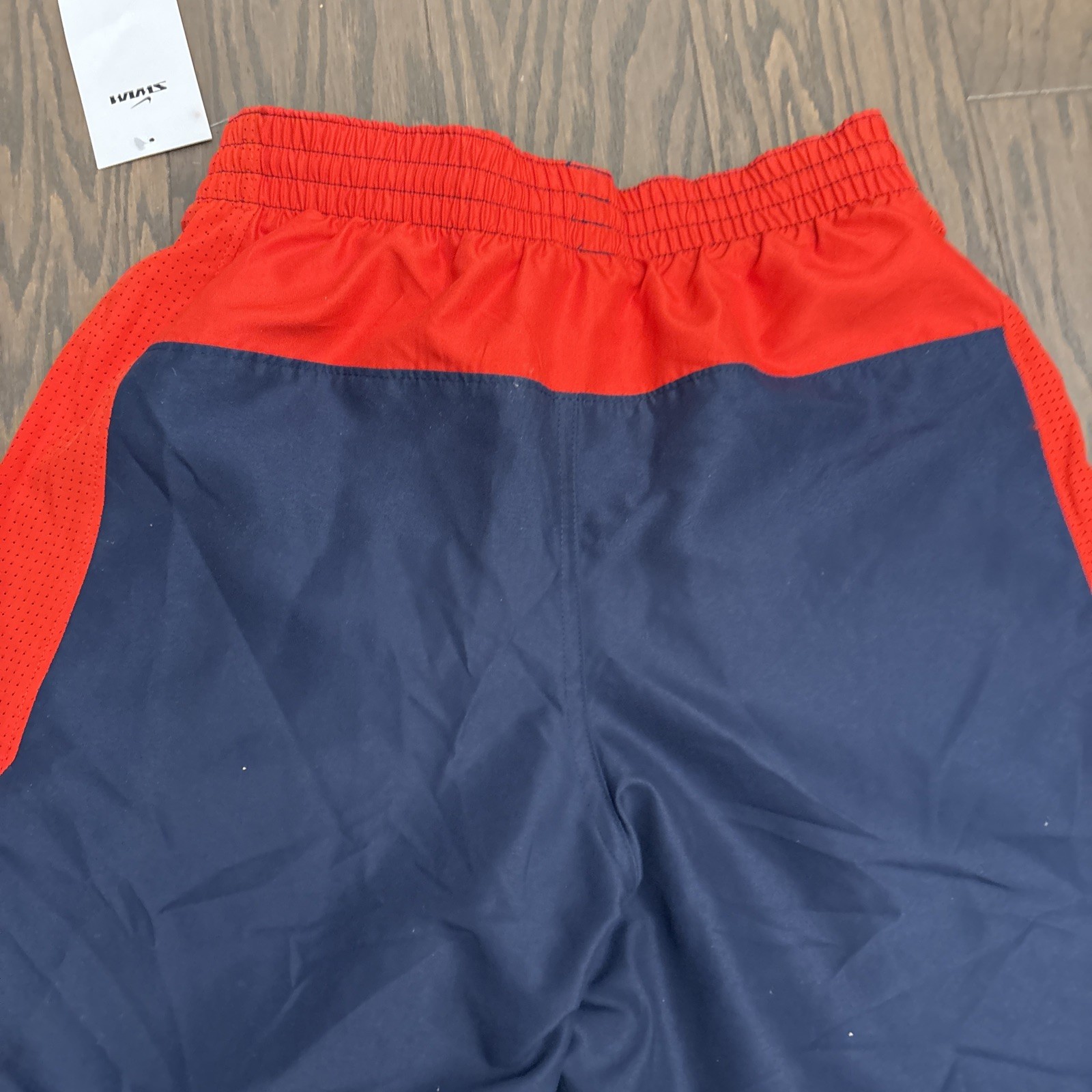 Nike Mens Core Contend 8” Volley Swim Trunks NESSC602 Red Navy Summer Small $48