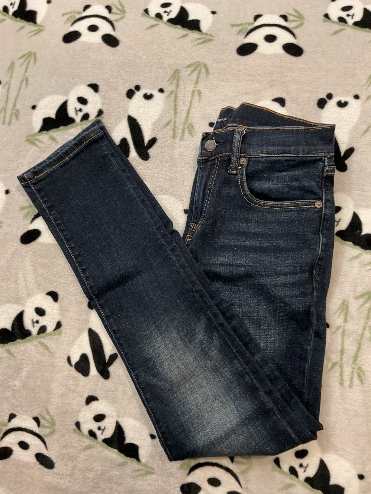 Lucky Brand Men’s Denim Jeans Size 28×32 Blue Dark Wash Slim Leg