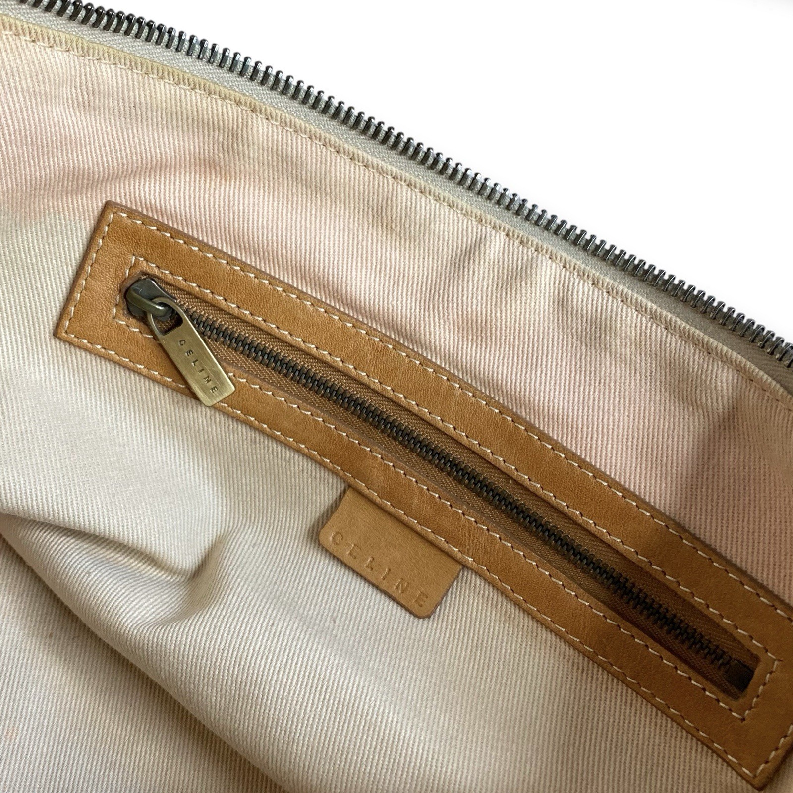 CELINE celine Handbag Accessory Pouch C Macadam Triomphe Canvas Vintage