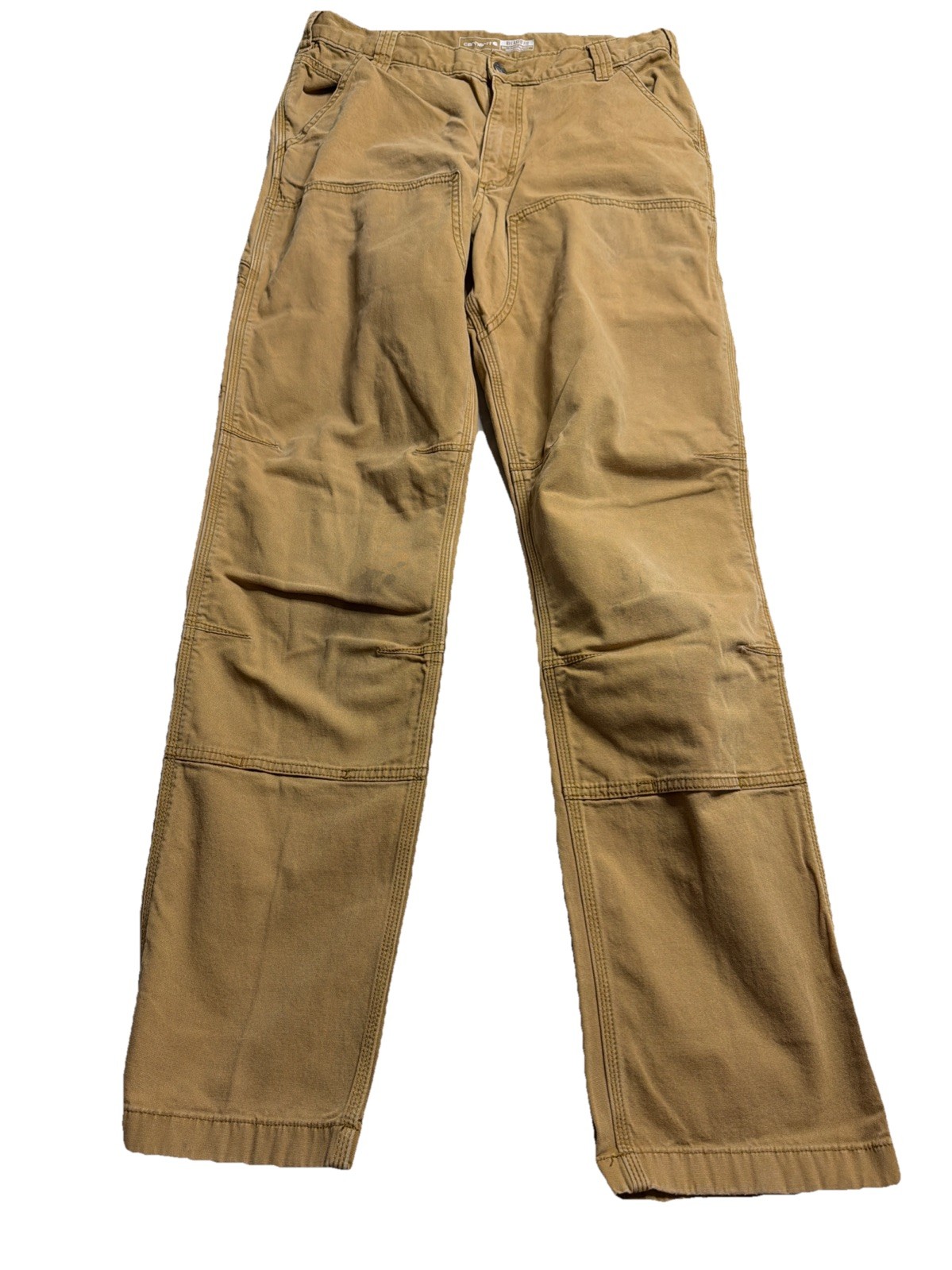 Y2K Men’s 32X33 CARHARTT #102802-918 Double Knee Carpenter Pants Work Chore
