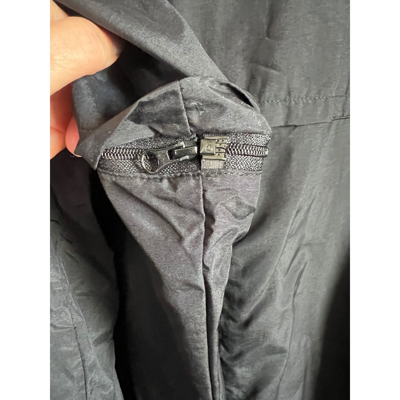 Black convertible sleeves button down outdoor fishing shirt size 2XL Tacvasen