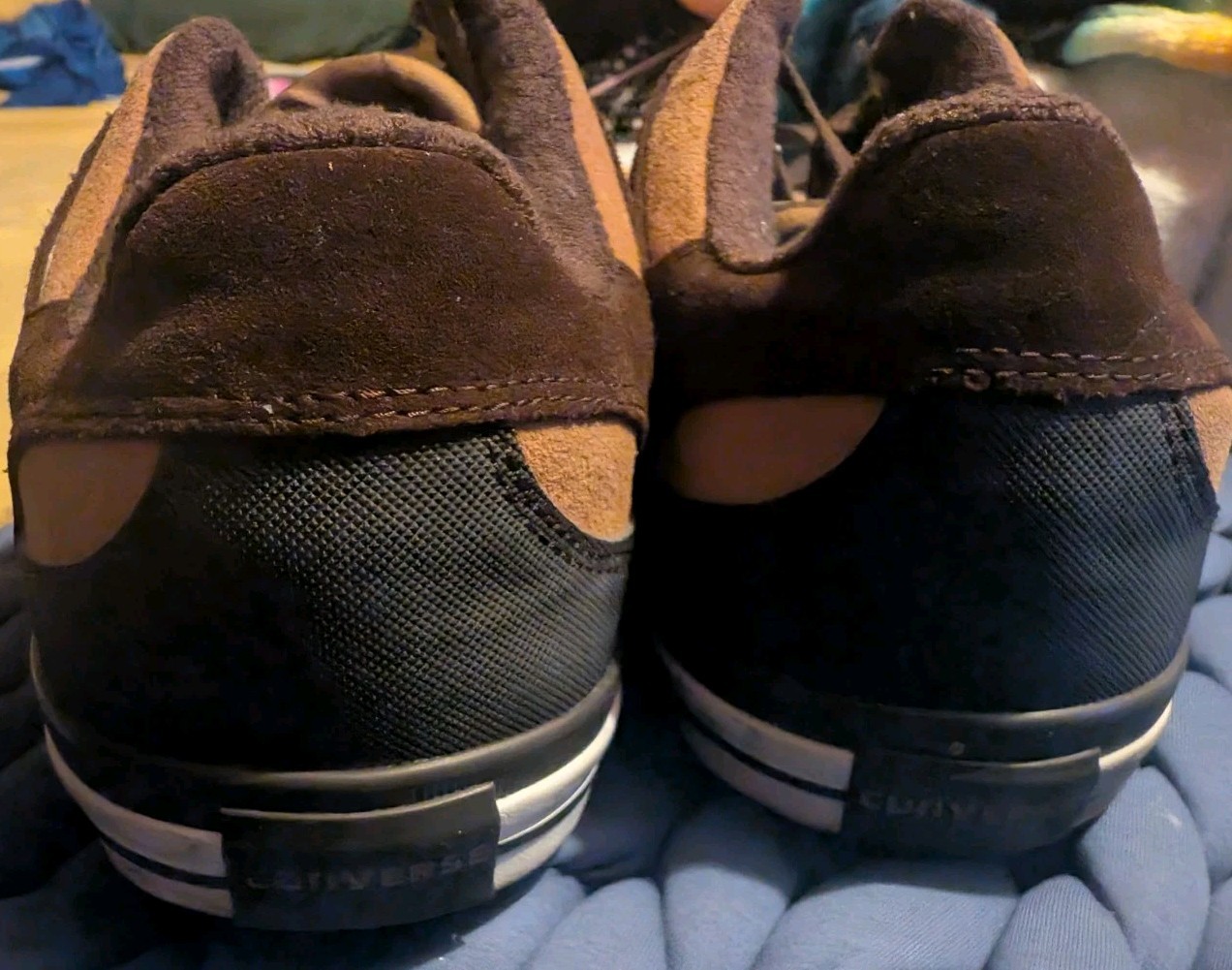 Converse One-Star Pro Low OX Tan & Brown Sneakers Men Sz 13 Excellent Condition!