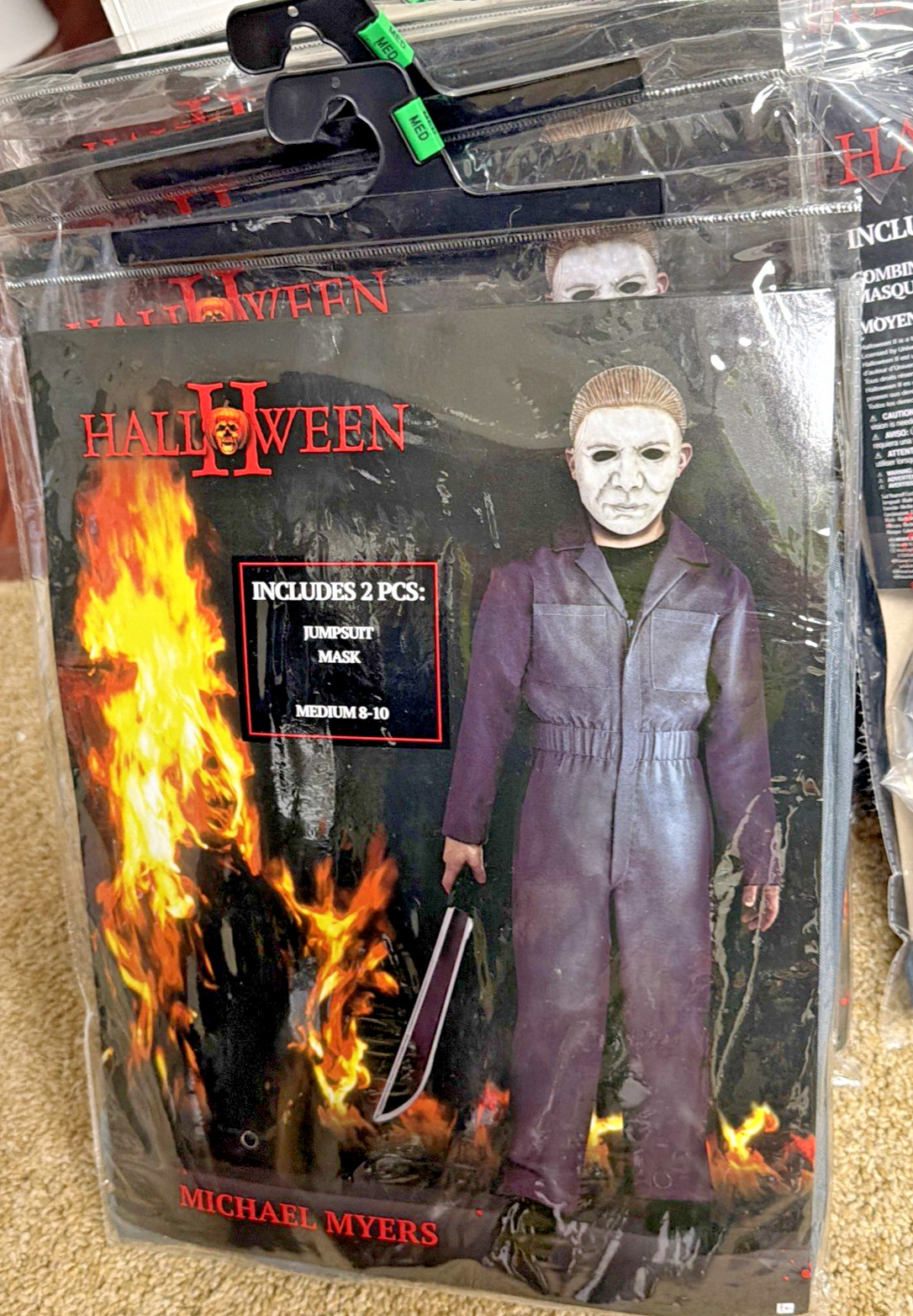 🔥🔥HALLOWEEN II MICHAEL MYERS *Costume M 8-10* HALLOWEEN🔥🔥