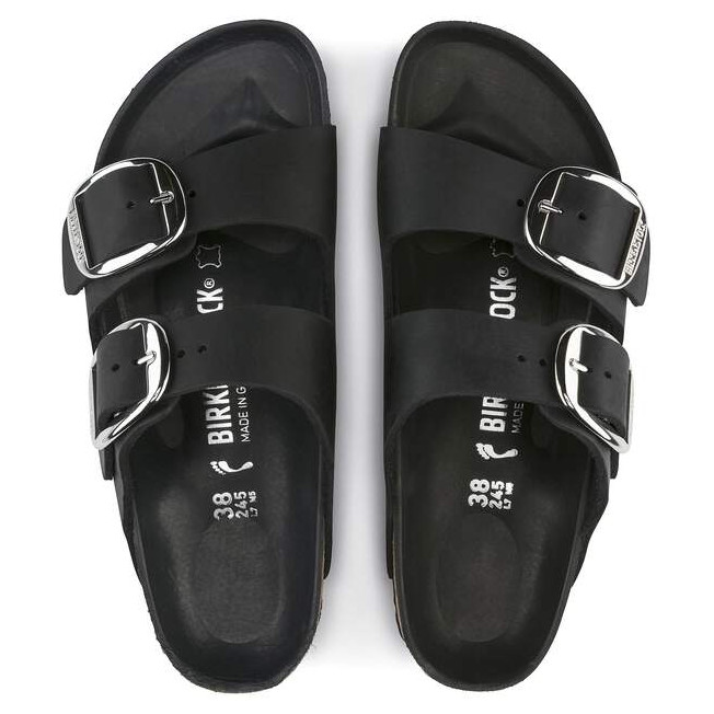 NWT Birkenstock Arizona Big Buckle Oiled Leather Unisex Adults All Size EU