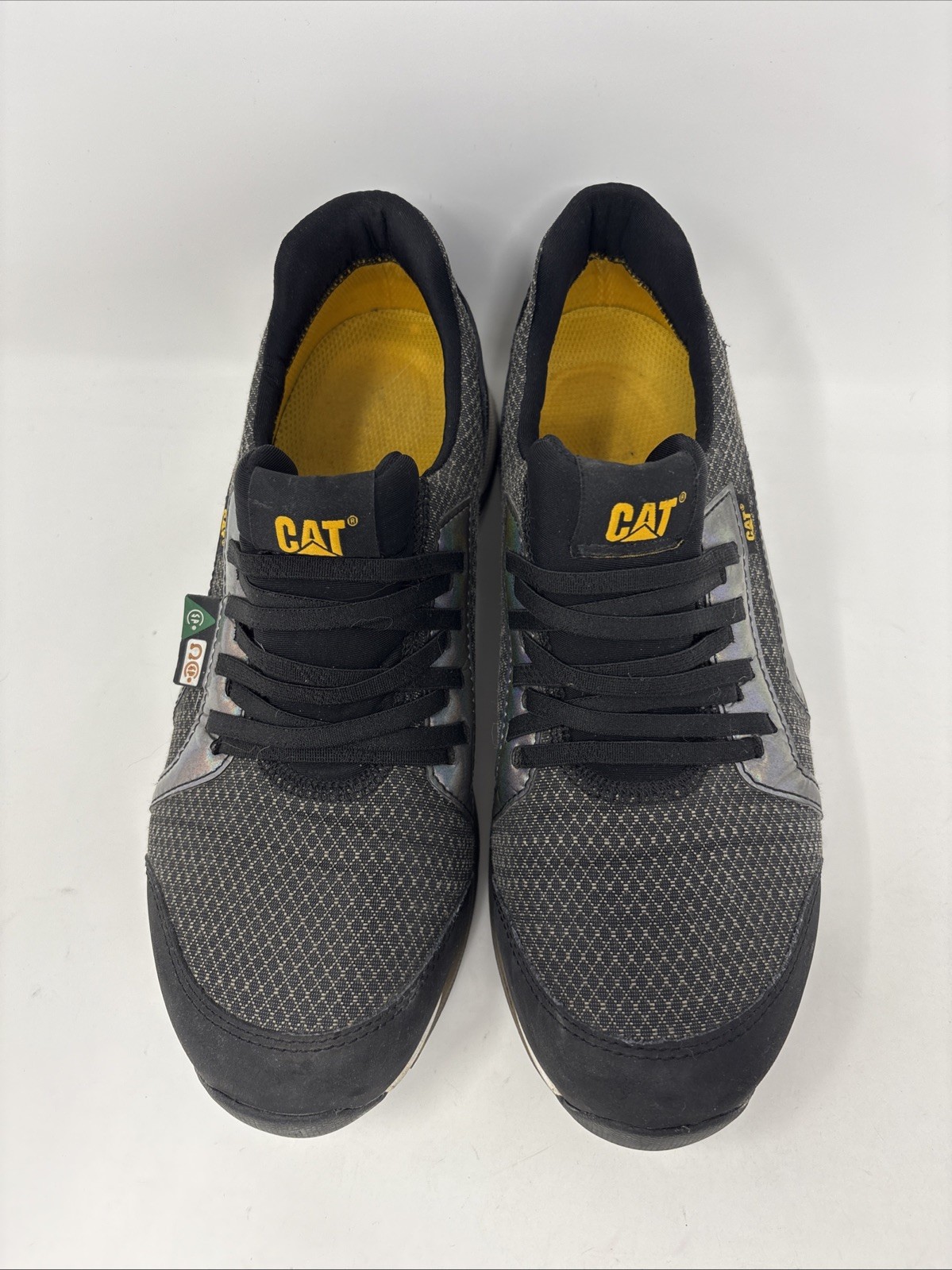 Caterpillar Men’s Low-Cut Sprint Textile Alloy Toe CSA Work Shoes Grey Size 9.5