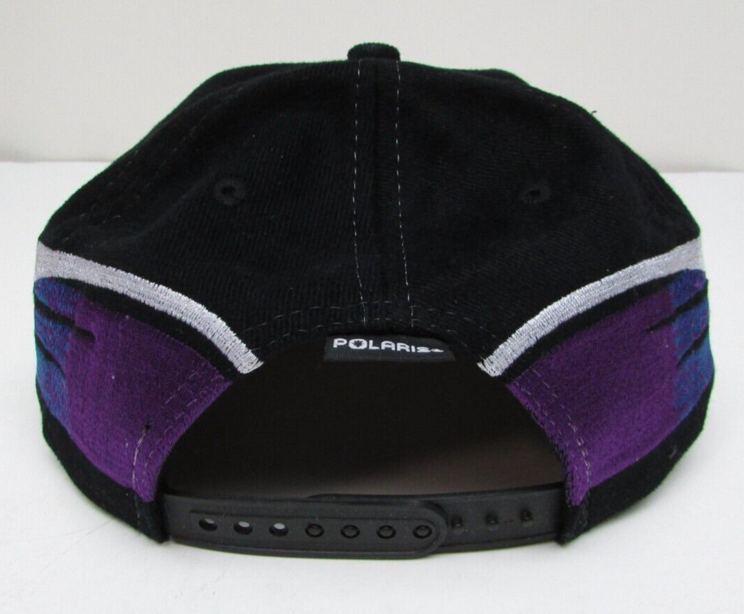 Vintage POLARIS® INDY Snapback Baseball Cap Hat One Size Made in Hong Kong