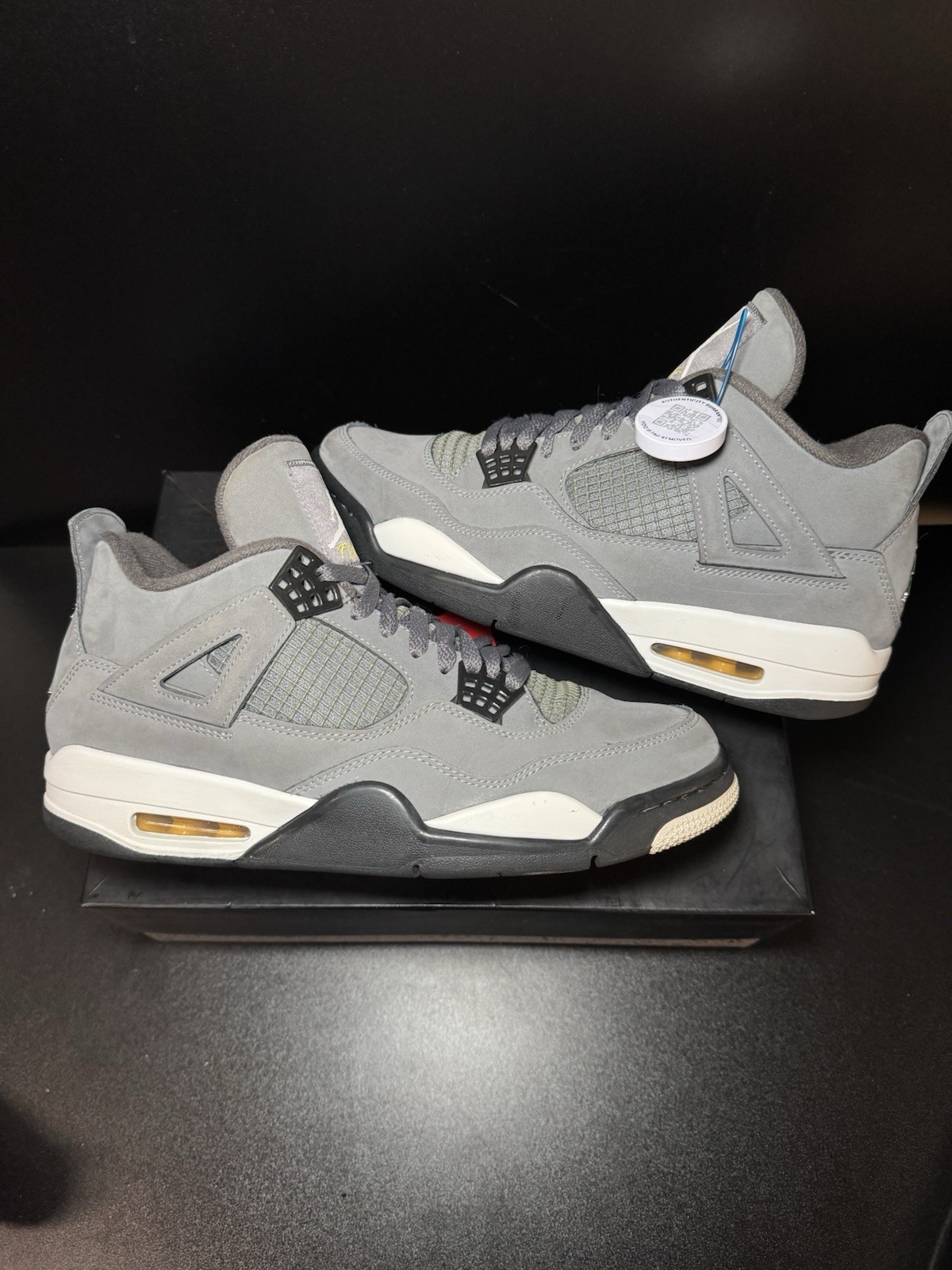 Nike Air Jordan 4 Cool Grey Size 10 Pre-Owned