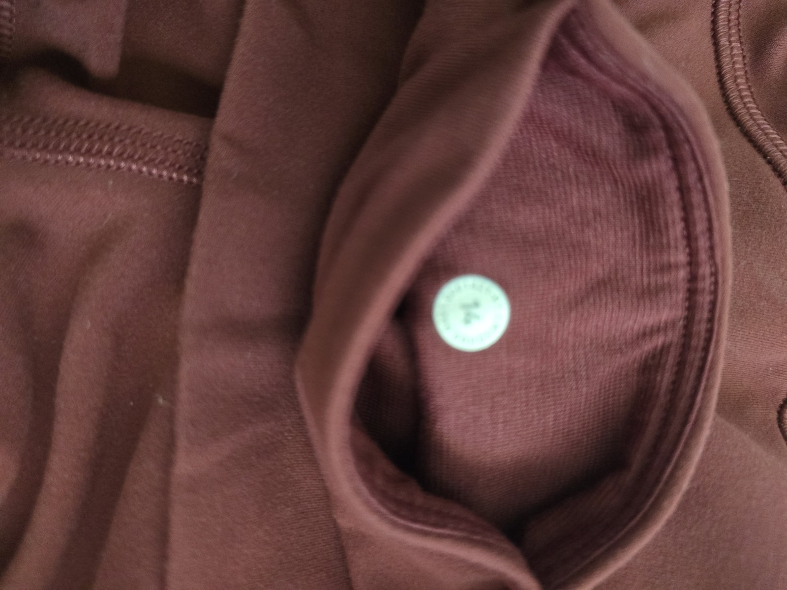 Lululemon High Rise Jogger Women Sz14 Terracotta