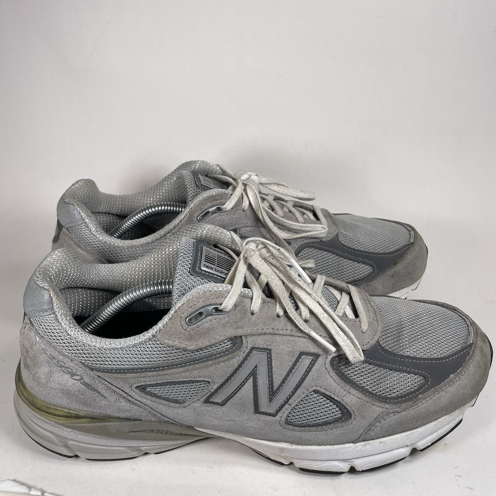Size 11.5 – New Balance 990v4 Made in USA Grey Silver Men’s U990GR4