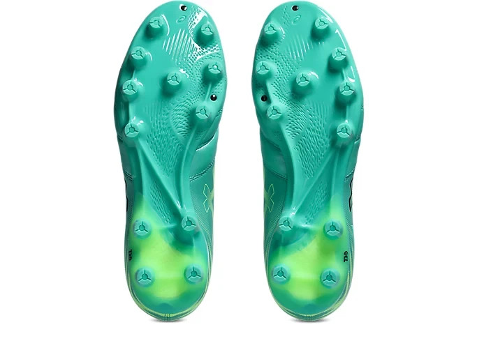 ASICS DS LIGHT PRO 1103A126 300 Aurora Green Illuminate Green Soccer Cleats