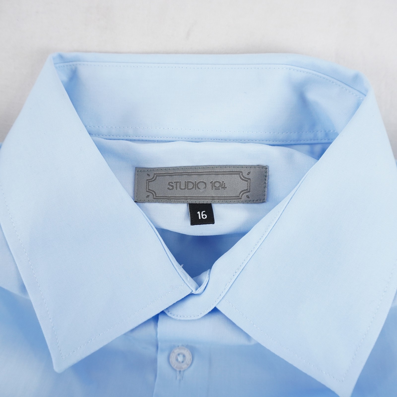 Studio 104 Light Sigil Lancaster Blue Dress Shirts Men’s Various Sizes Lot of 11