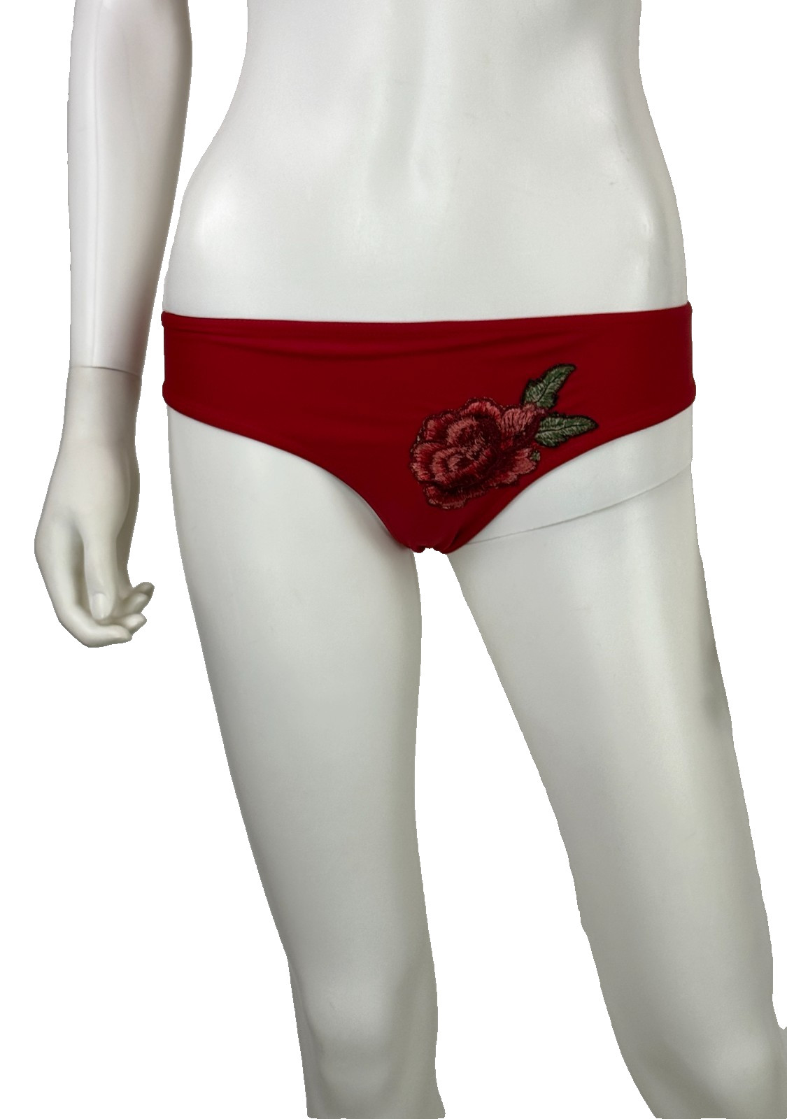 $850 Gucci Auth Red Loved Bikini Top Swimsuit 4 US 40 IT S Swimwear Bandeau Bag