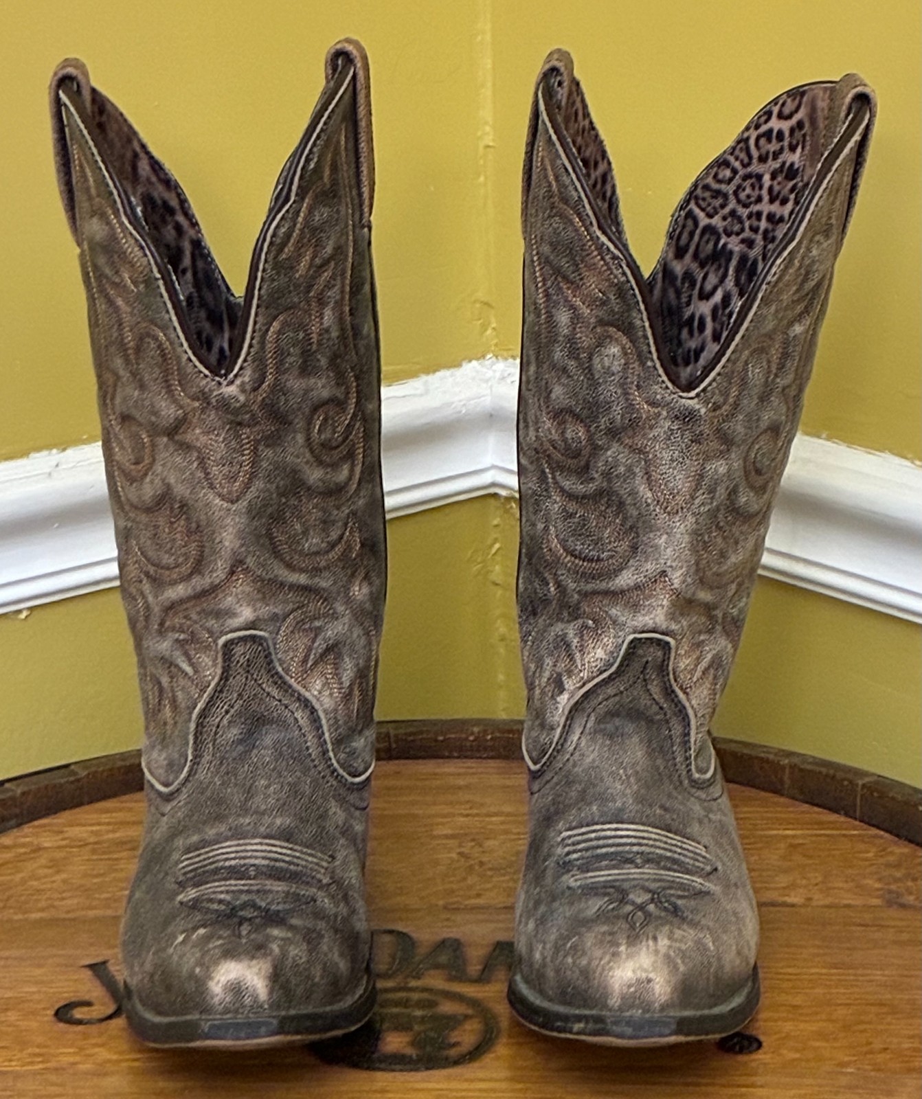 Laredo Women’s Leather Boots, Style 51079, Brown