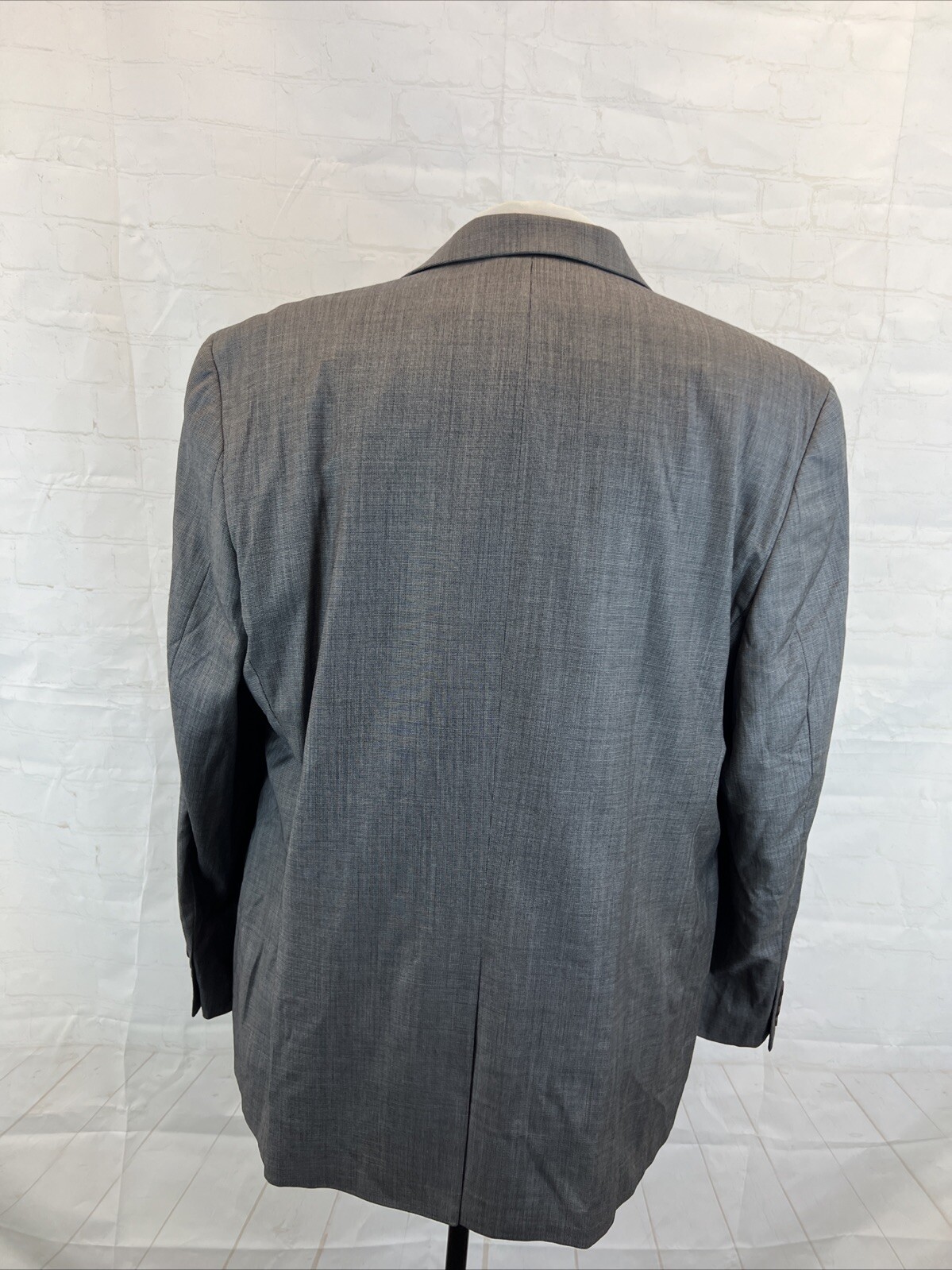 Lauren Ralph Lauren Men’s Gray 100% Wool Blazer 46R $595 Two Button