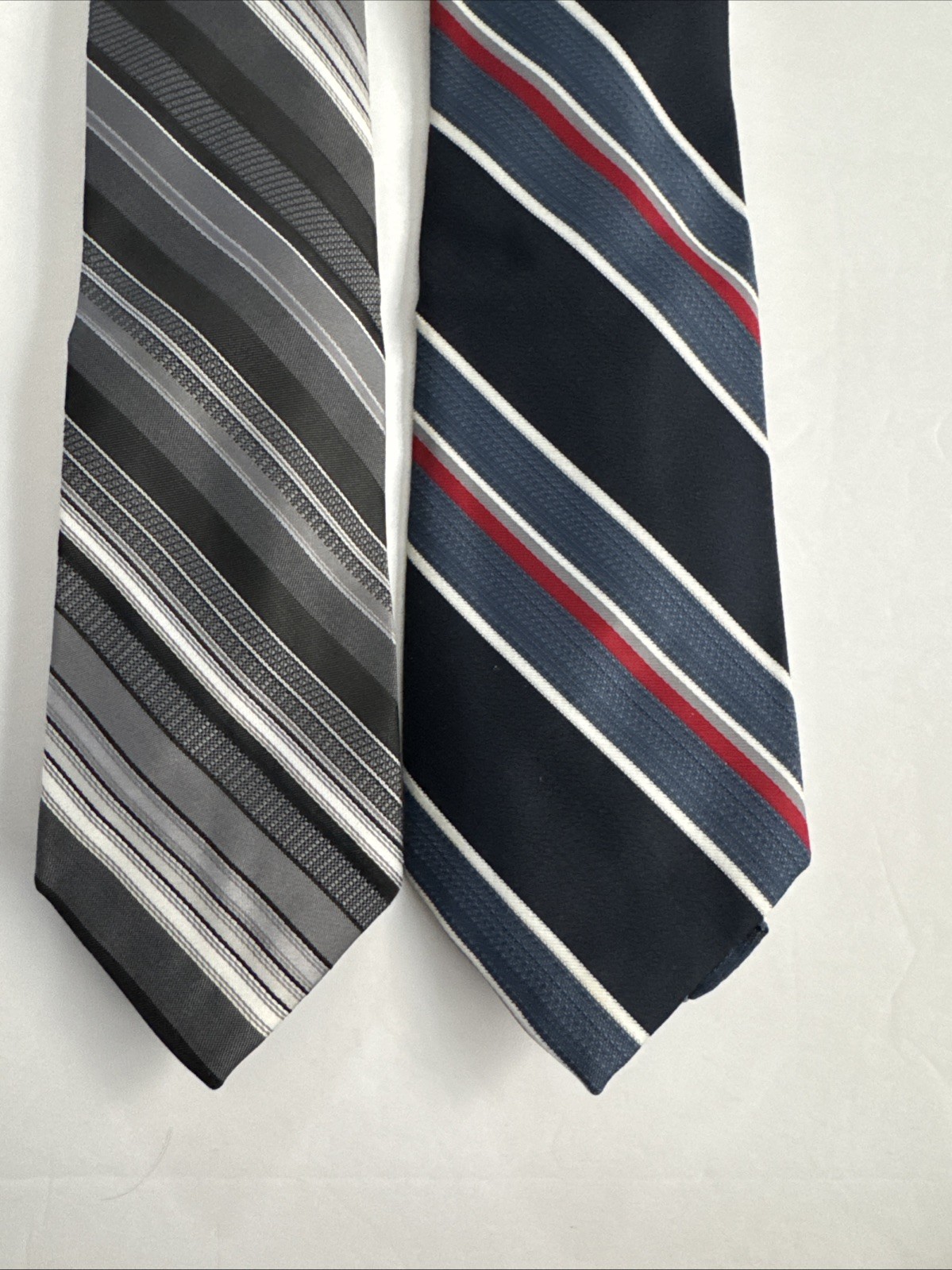 Lot 18 Modern Men’s Neckties • Stripes, Paisley, Novelty, Dress & Office Wear