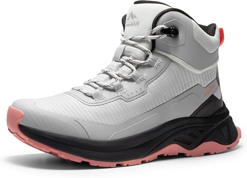 Women Waterproof Lightweight Hiking Boots Trekking for Outdoor Wide Size