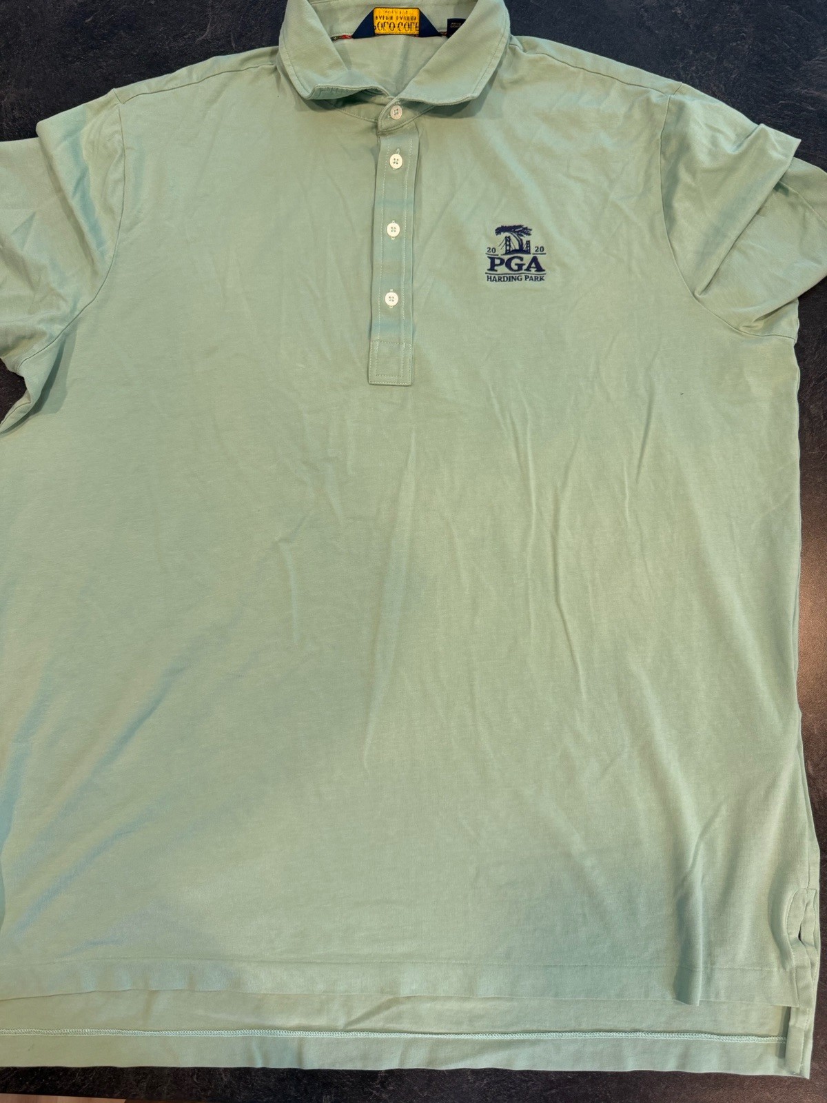 Pga 2020 Harding Park Polo Golf Ralph Lauren Polo Men’s Xl Light Green