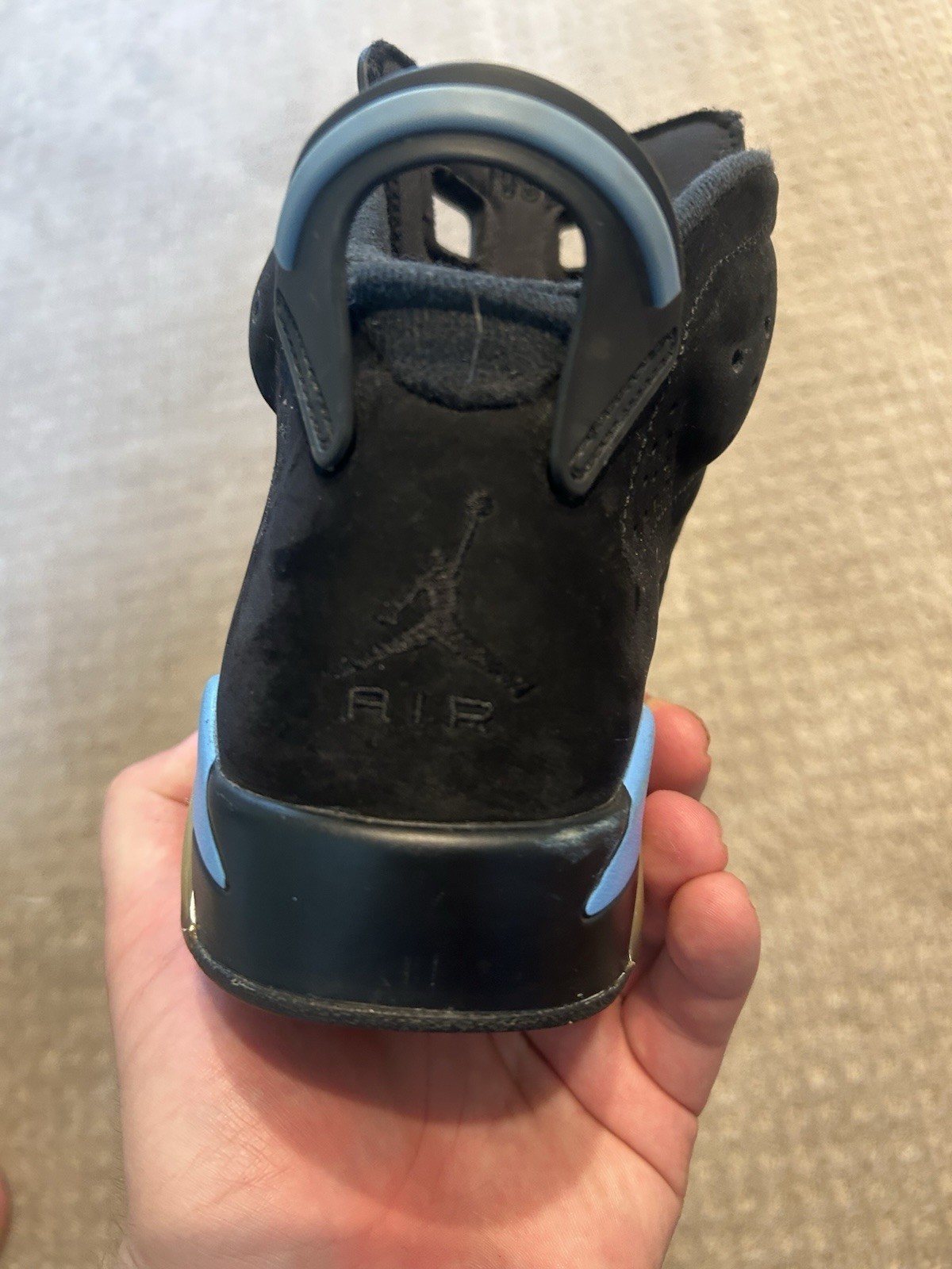 Air Jordan 6 UNC Black 2017 Size 8 Sports Air Jordan Y2K Basketball