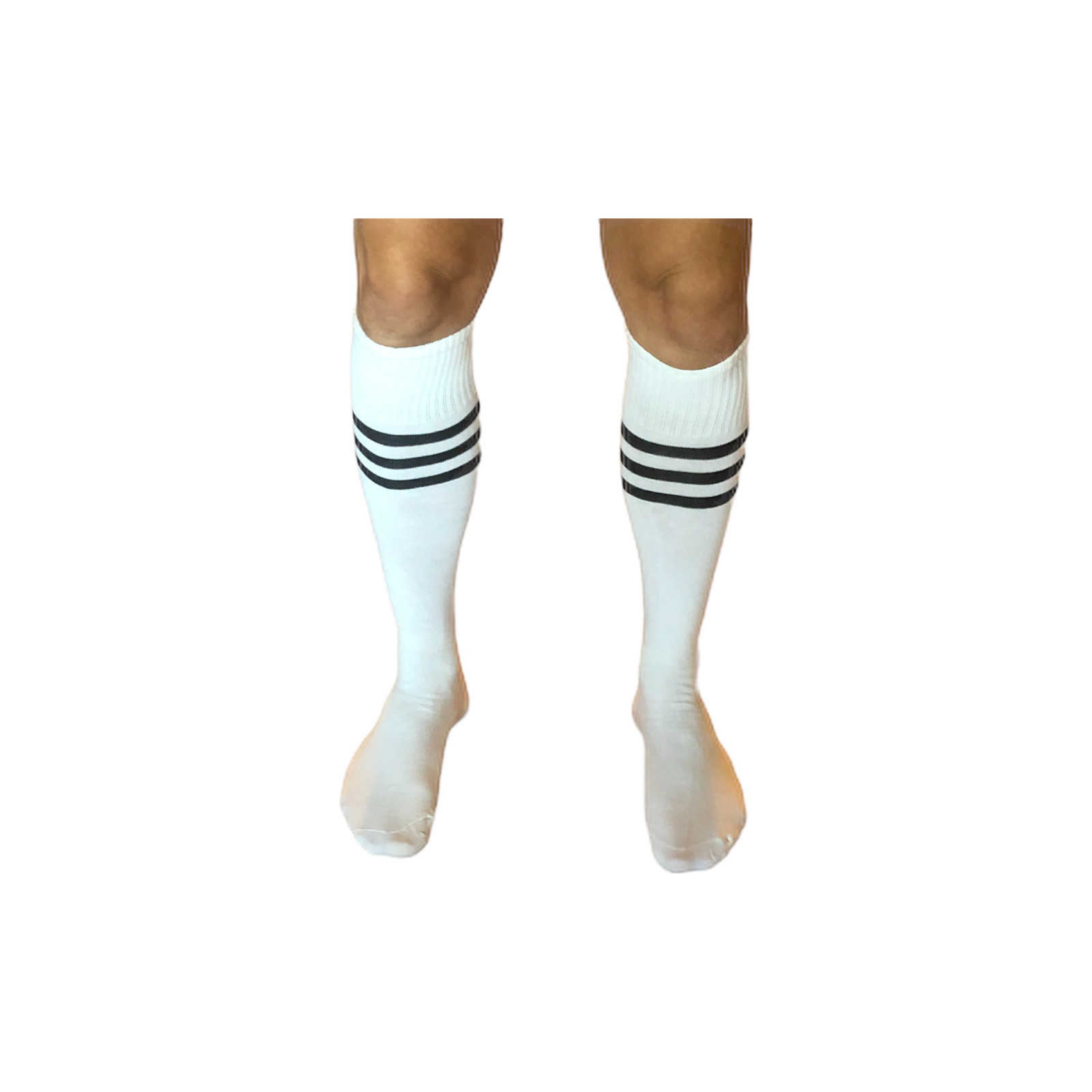 Men’s High Knee | Athletic Tube Socks | 80’s Looking | Classic Old School 10-13