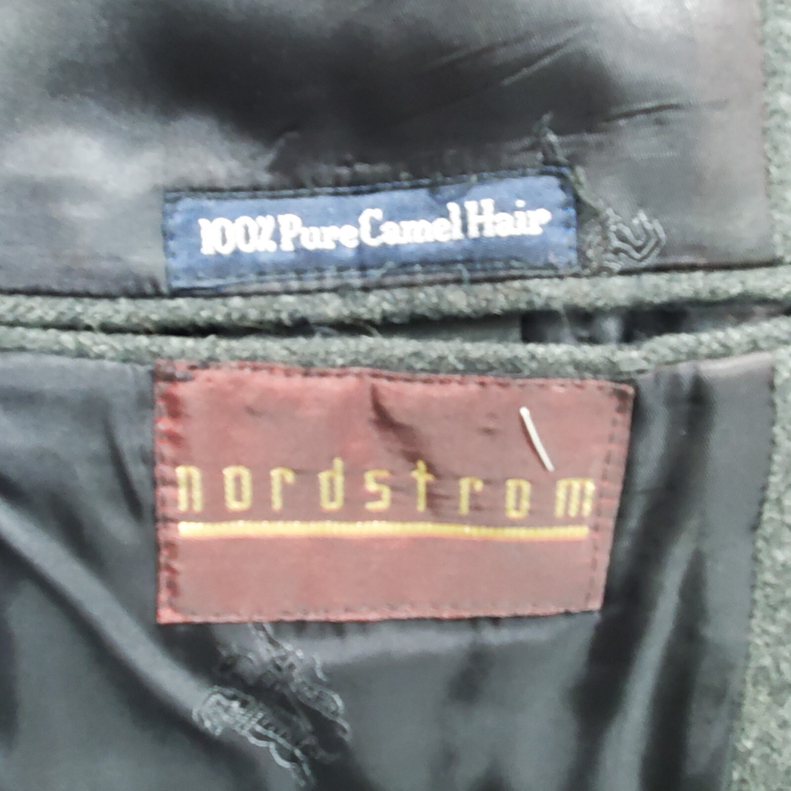 Burberry Nordstrom Blazer Jacket Men’s 44 Gray 100% Camel Hair Single Breasted