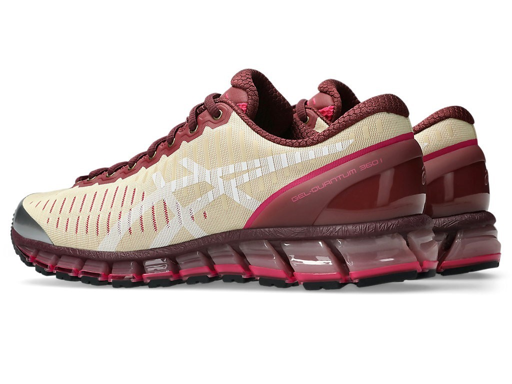 1203A823-750 Above The Clouds × Asics Gel-Quantum 360 I Soft Yellow Red (Men’s)