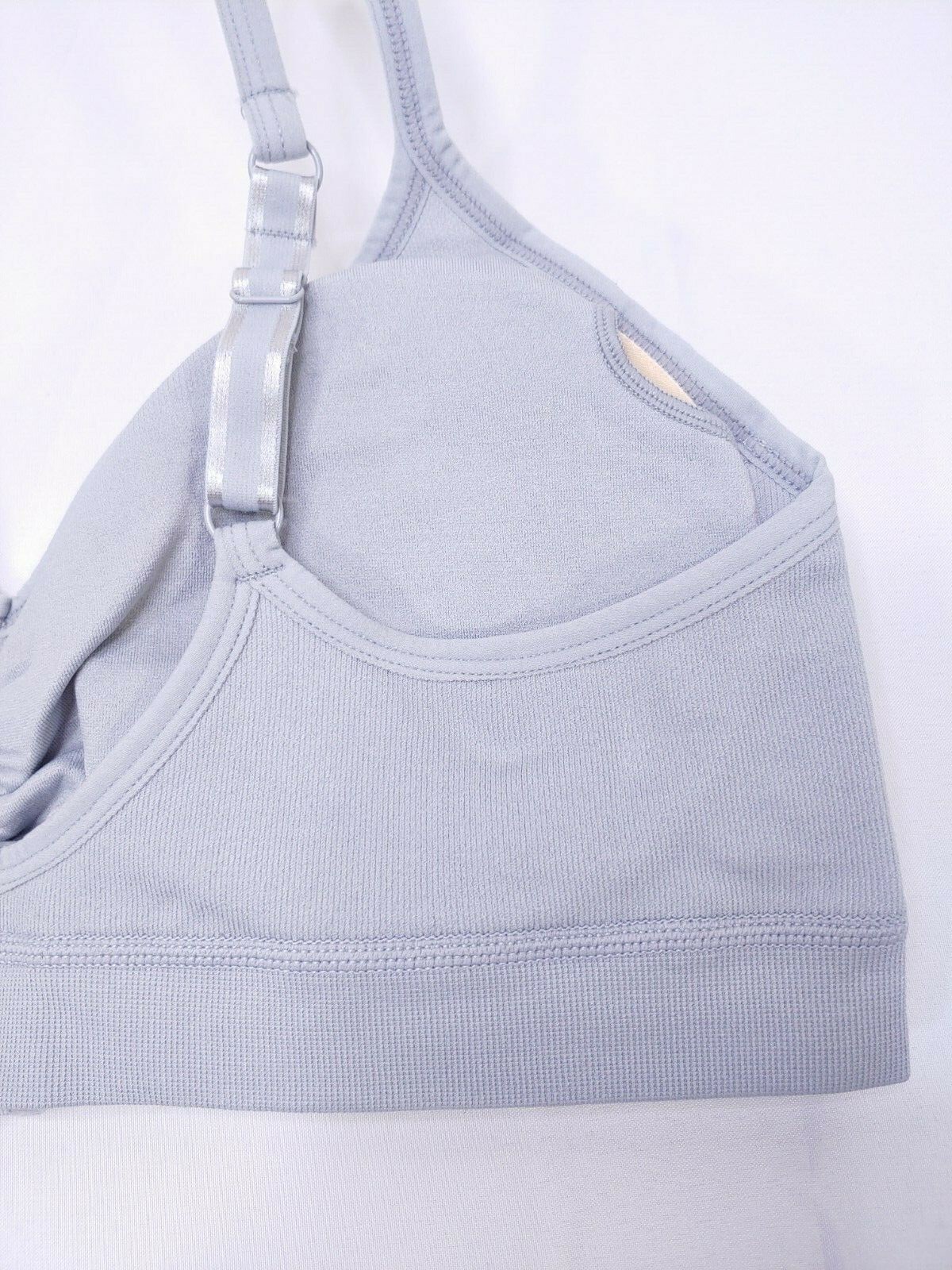 Arabella Women’s Seamless Padded Everyday Bra Ash Grey Size XL