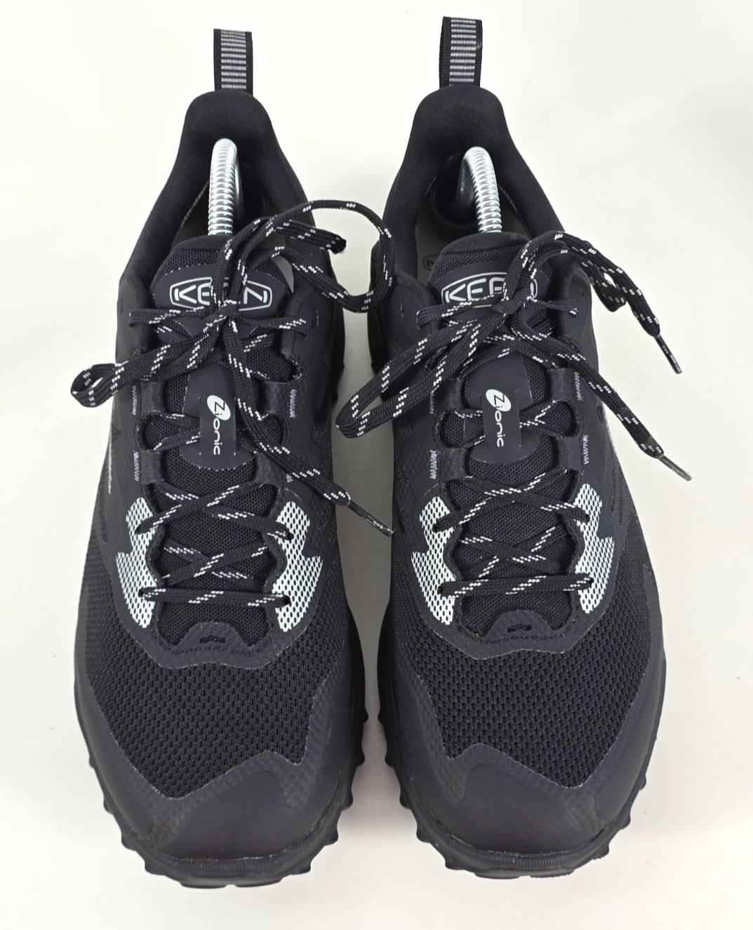 Keen Mens ZIONIC NXT Waterproof Black Hiking Trail Sneakers Sz 11