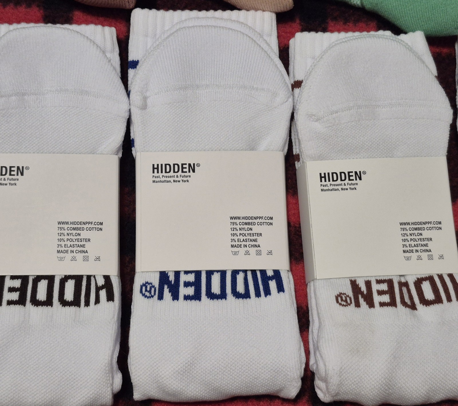 HIDDEN NY SOCKS USA JAPAN NEEDLES BUY 1 OR MORE WITH VOLUME SHIP!