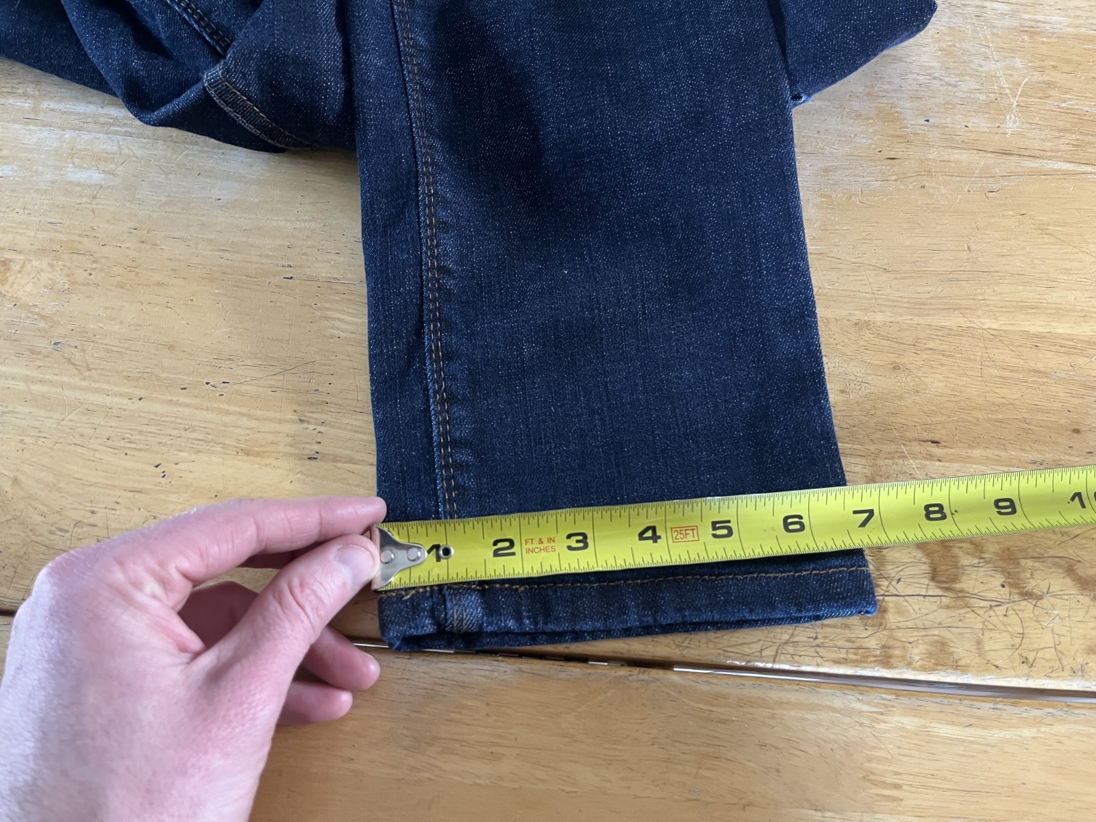 Mott & Bow Mens Slim Size 29 x30 Dark Wash Blue Jeans A01