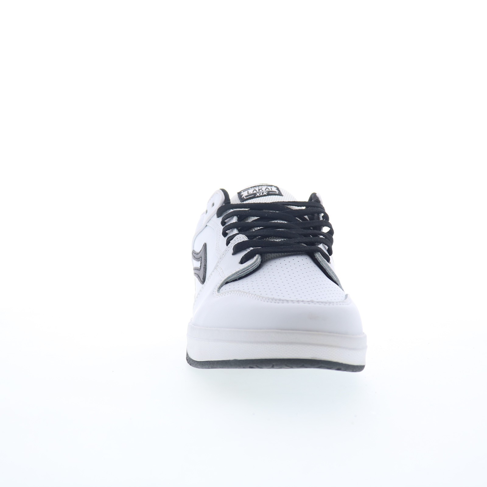 Lakai Telford Low Mens White Leather Lace Up Skate Inspired Sneakers Shoes