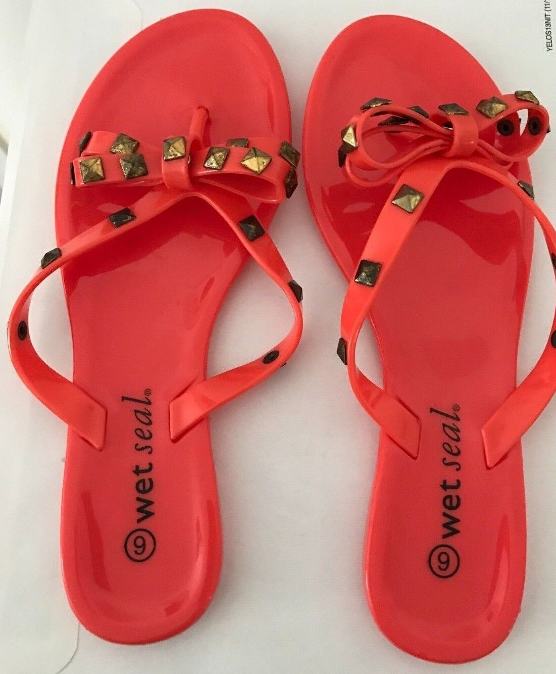 Women’s Wet Seal Flip Flop Flats Size 6 New Please Choose Color