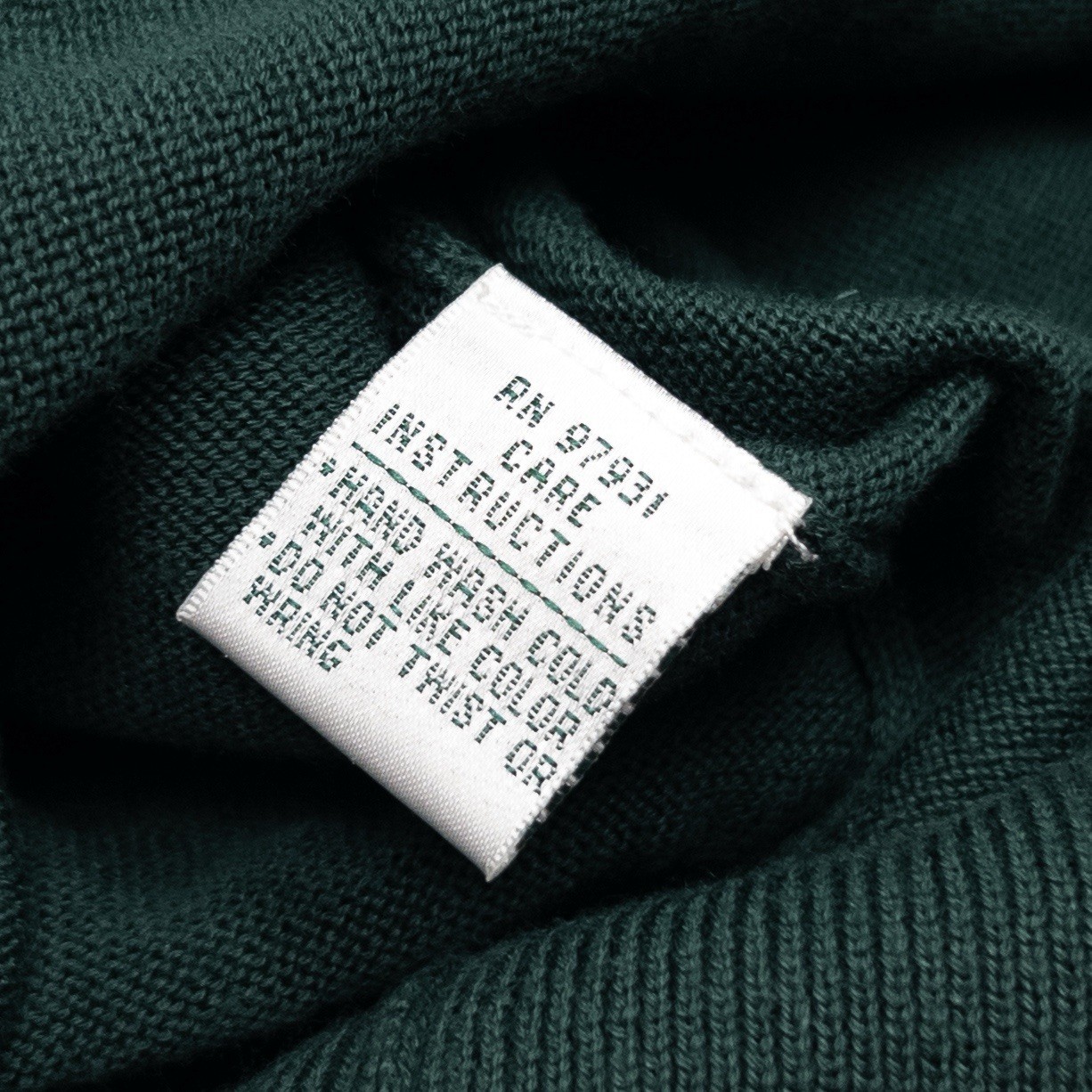 Masters Sweater Mens Medium Hunter Green V-Neck Augusta National Golf Shop Vtg
