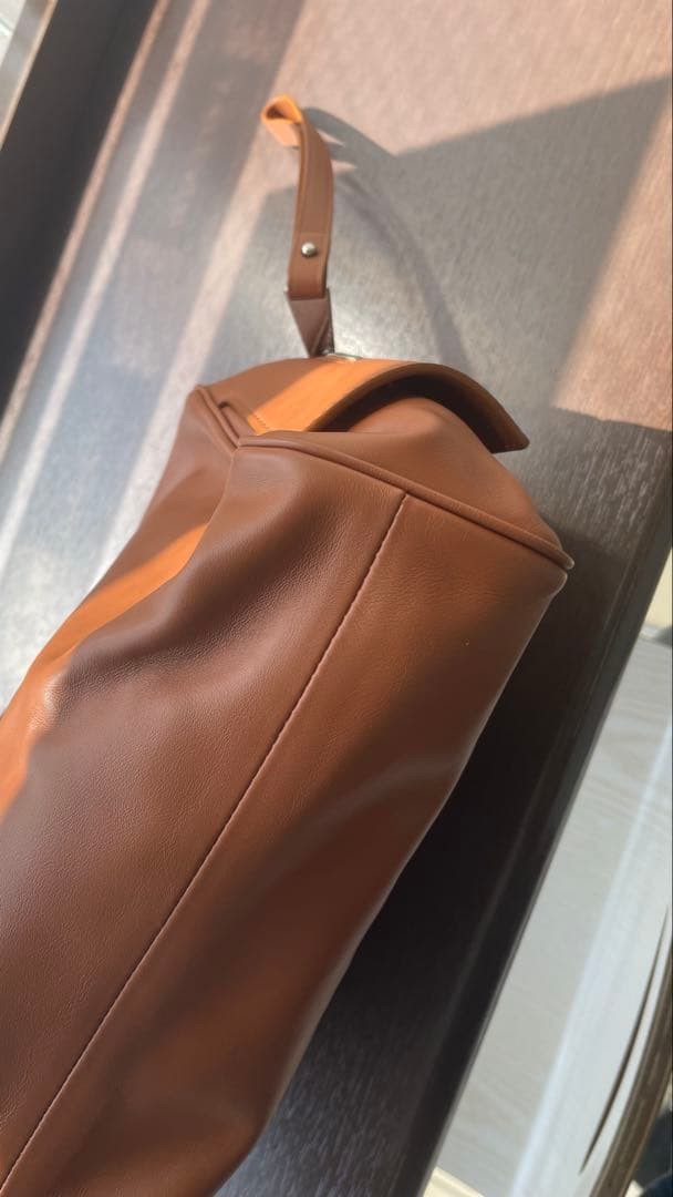 BOTTEGA VENETA Leather Pouch Clutch Bag