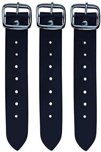 Kilt Straps and Buckle 7″ Genuine Leather Extender 1.25″ Wide Strap – Set of 3 P