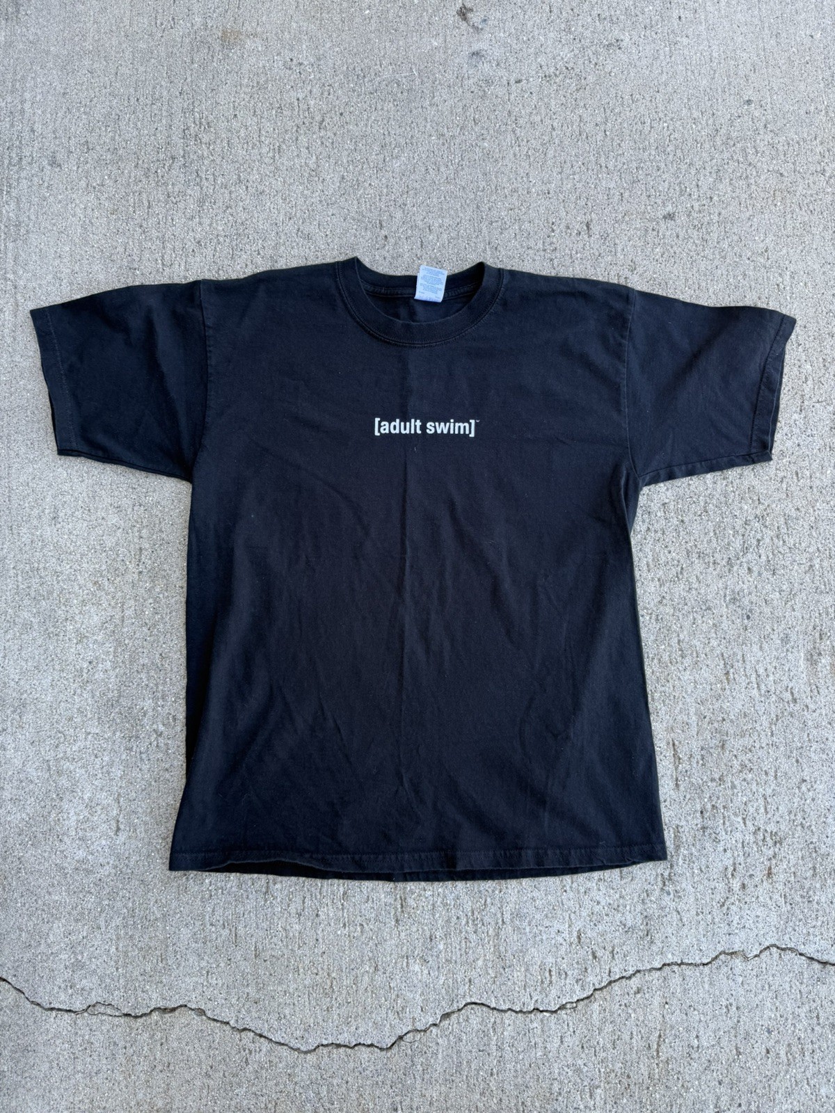 Vintage Adult Swim Cartoon Network Promo T-Shirt L