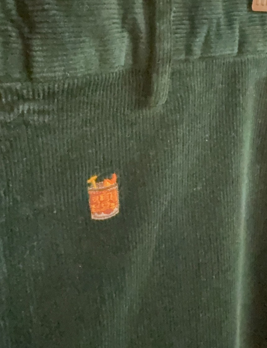 Ralph Lauren Courderoy Pant Men’s Size 42″ Waist Forest Green