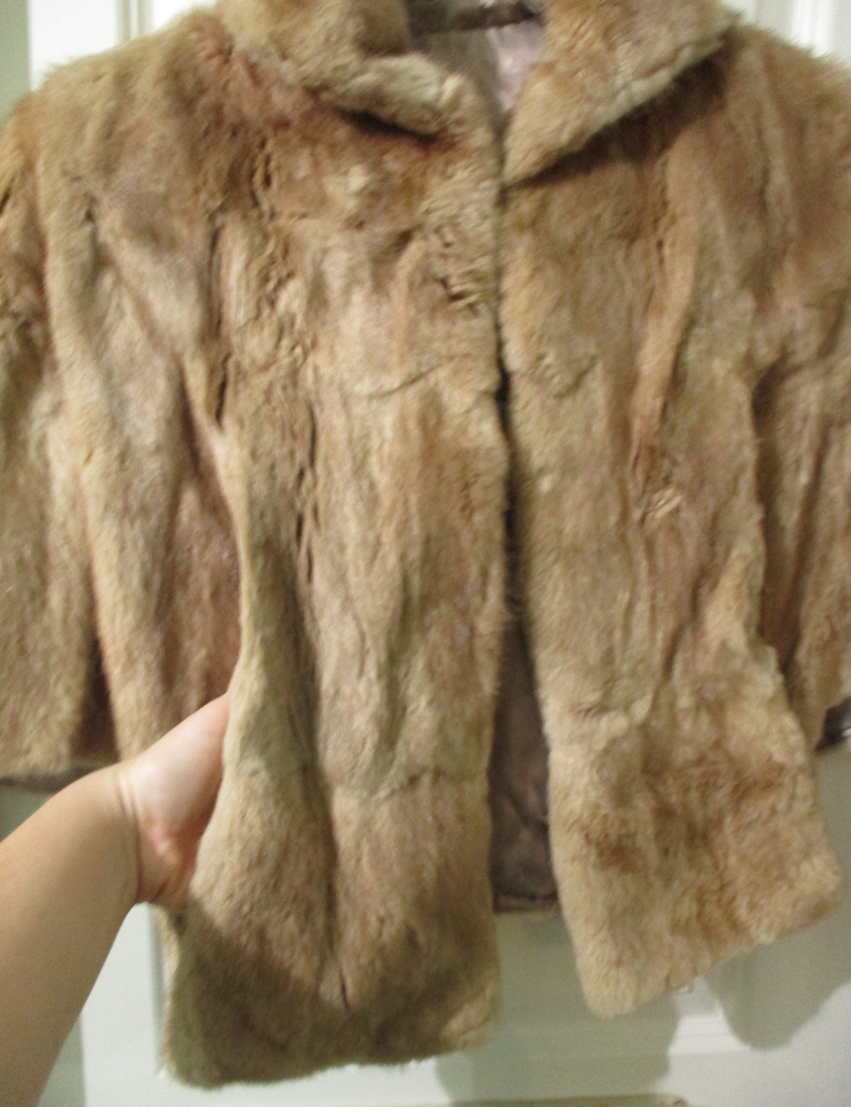 40s/50s Short Fur Cape Stole