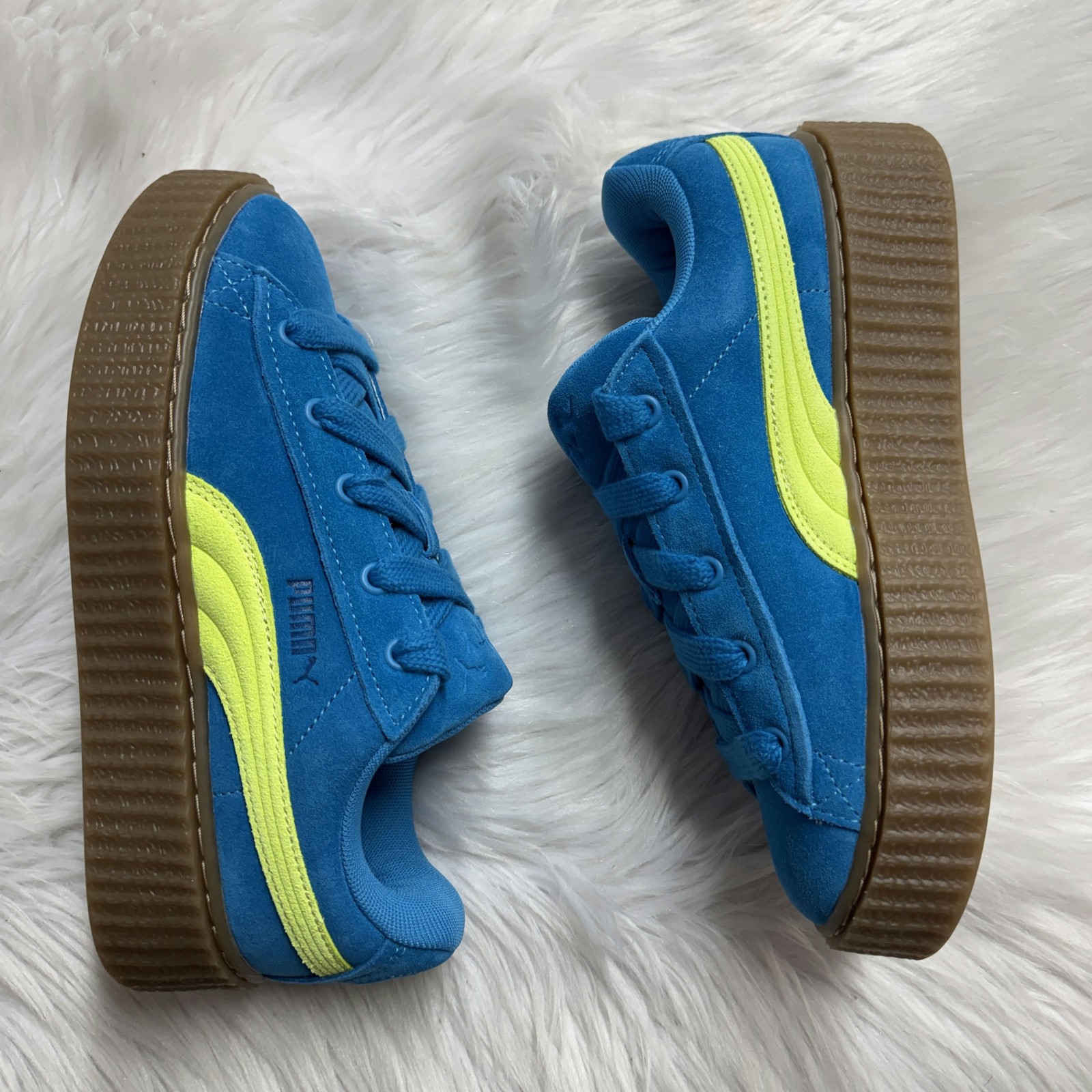Puma Creeper Phatty Rihanna Fenty Speed Blue Womens 399332-02 NEW Multi Sz