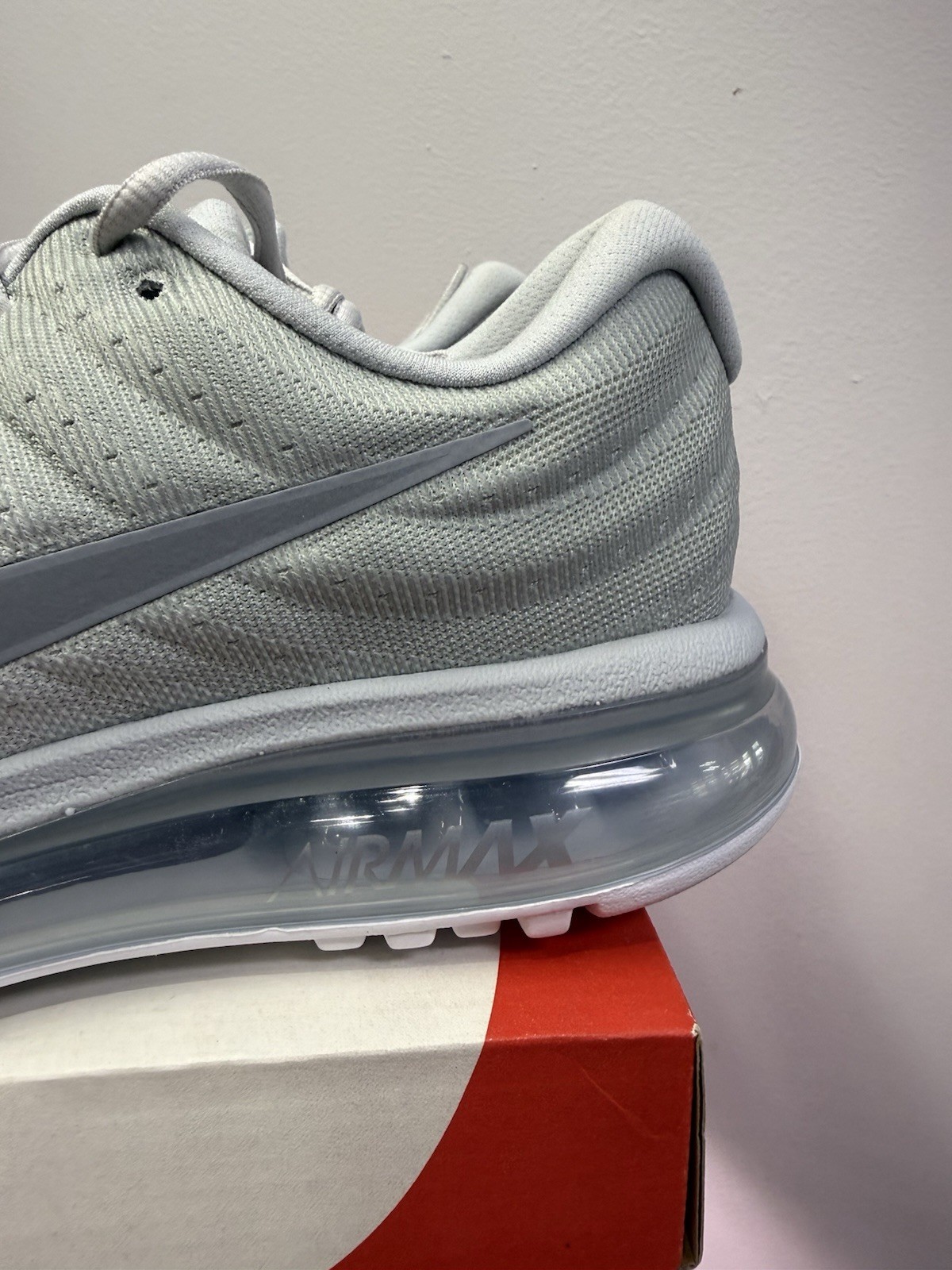 Nike Air Max 2017 Pure Platinum White 849560-009 Women’s Size 9.5 New NIB