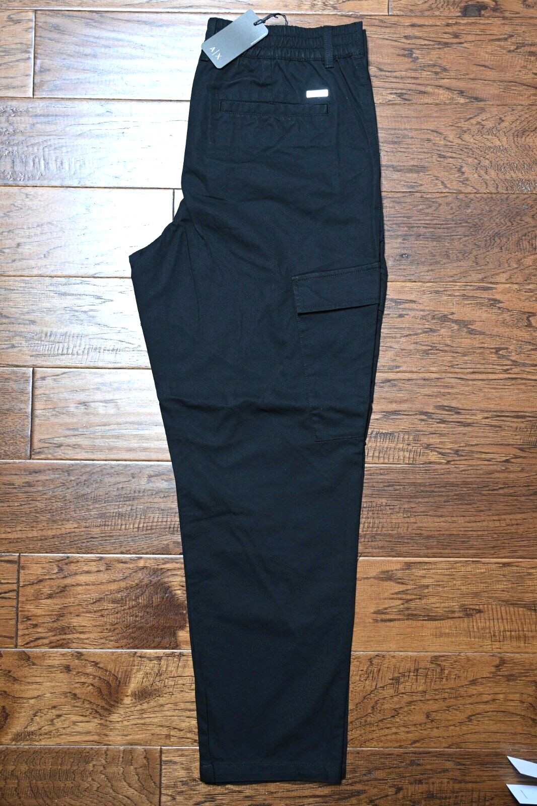 Armani Exchange A|X $160 Men’s Stretch Cotton Dark Blue Cargo Pants 32