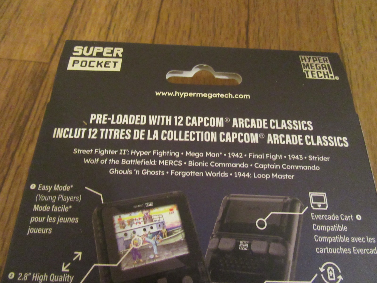 Kith Capcom Hyper Mega Tech Super Pocket Clear Brand New NIB Free U.S. Shipping