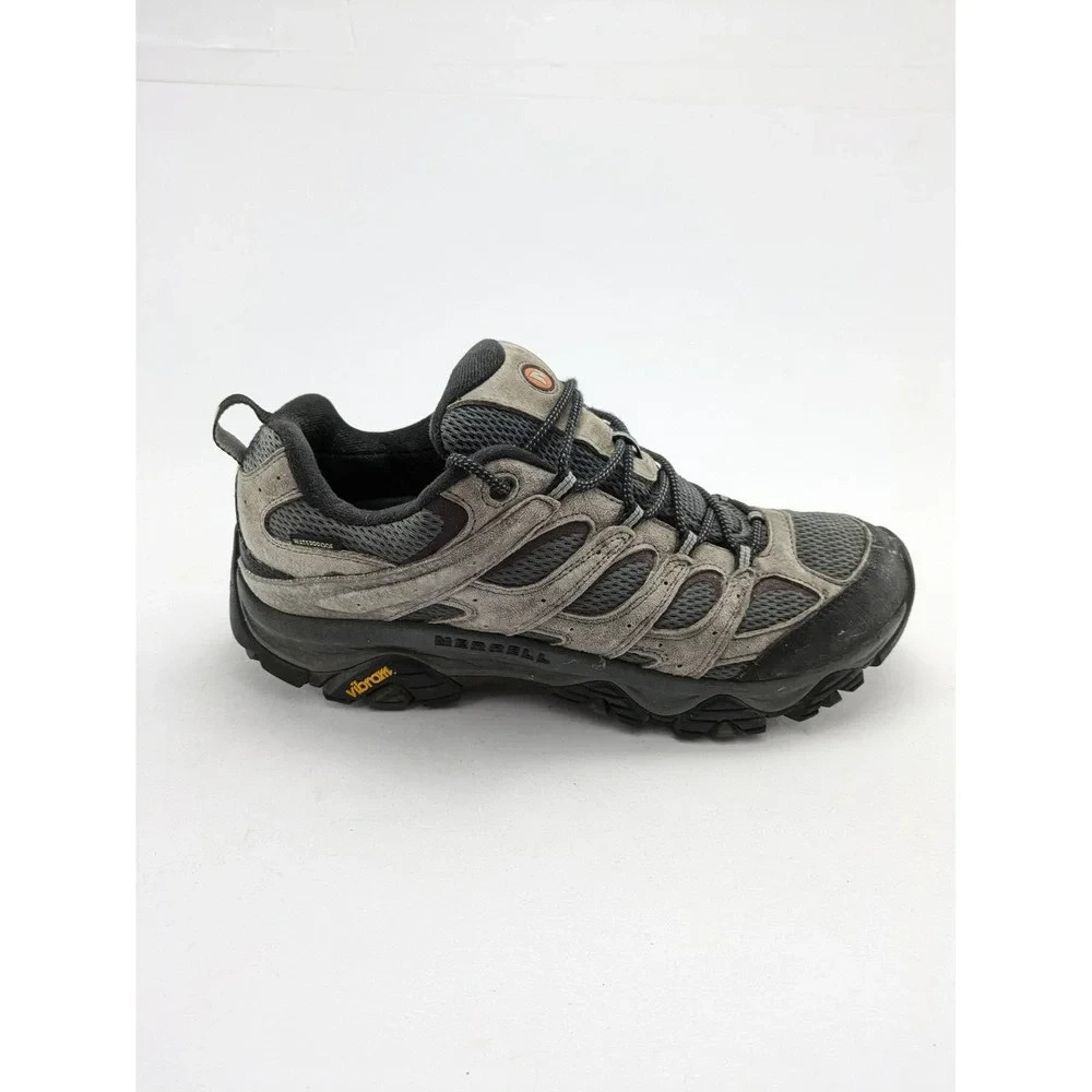 Mens Merrell Moab 3 Vibram Granite Gray Waterproof Hiking Shoes J035855 Size 13